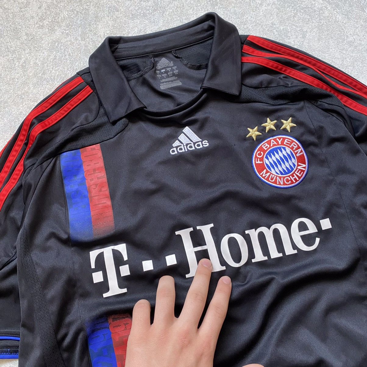 Adidas Vintage Adidas Bayern Munched 2007-08 Soccer Jersey Size US L / EU 52-54 / 3 - 6 Thumbnail