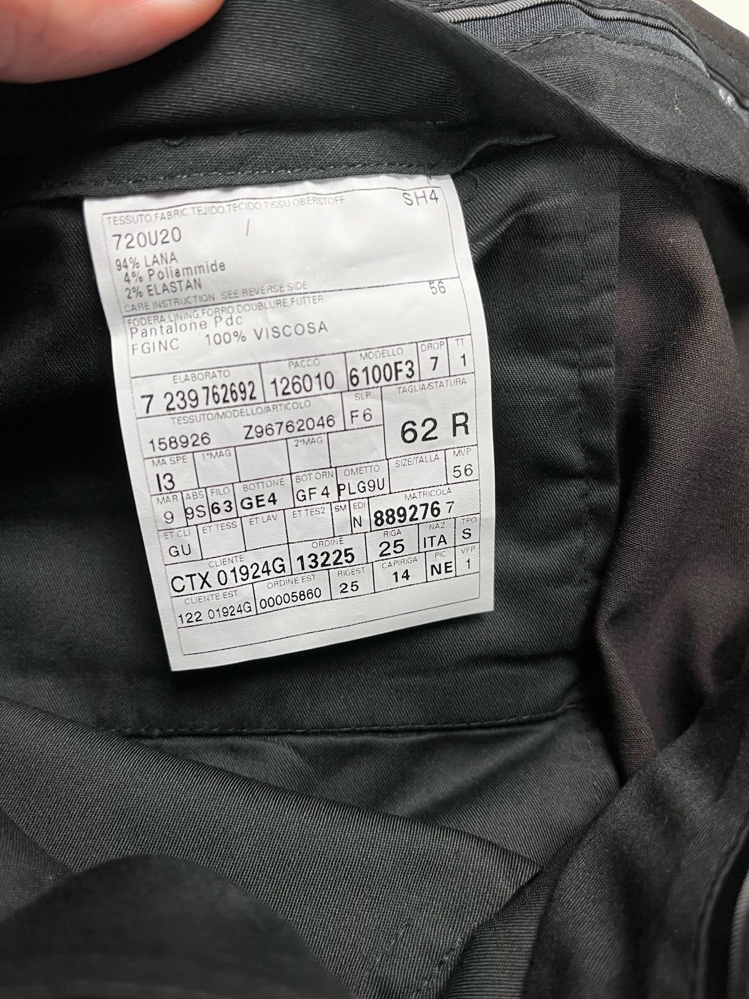 Gucci 🔥70% OFF🔥 [SALE] Gucci Chocolate Formal Wool Trousers Size US 42 / EU 58 - 11 Thumbnail