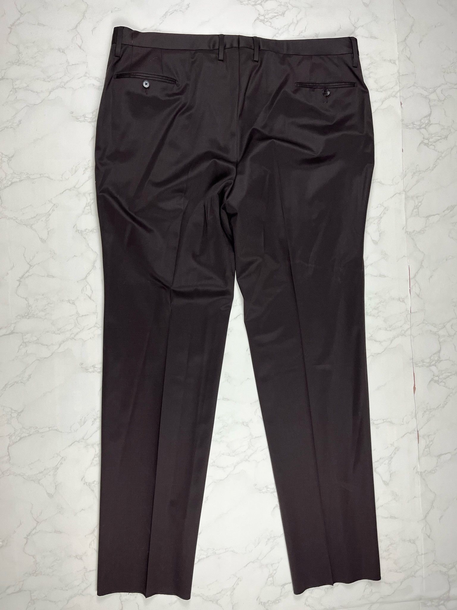 Gucci 🔥70% OFF🔥 [SALE] Gucci Chocolate Formal Wool Trousers Size US 42 / EU 58 - 13 Thumbnail