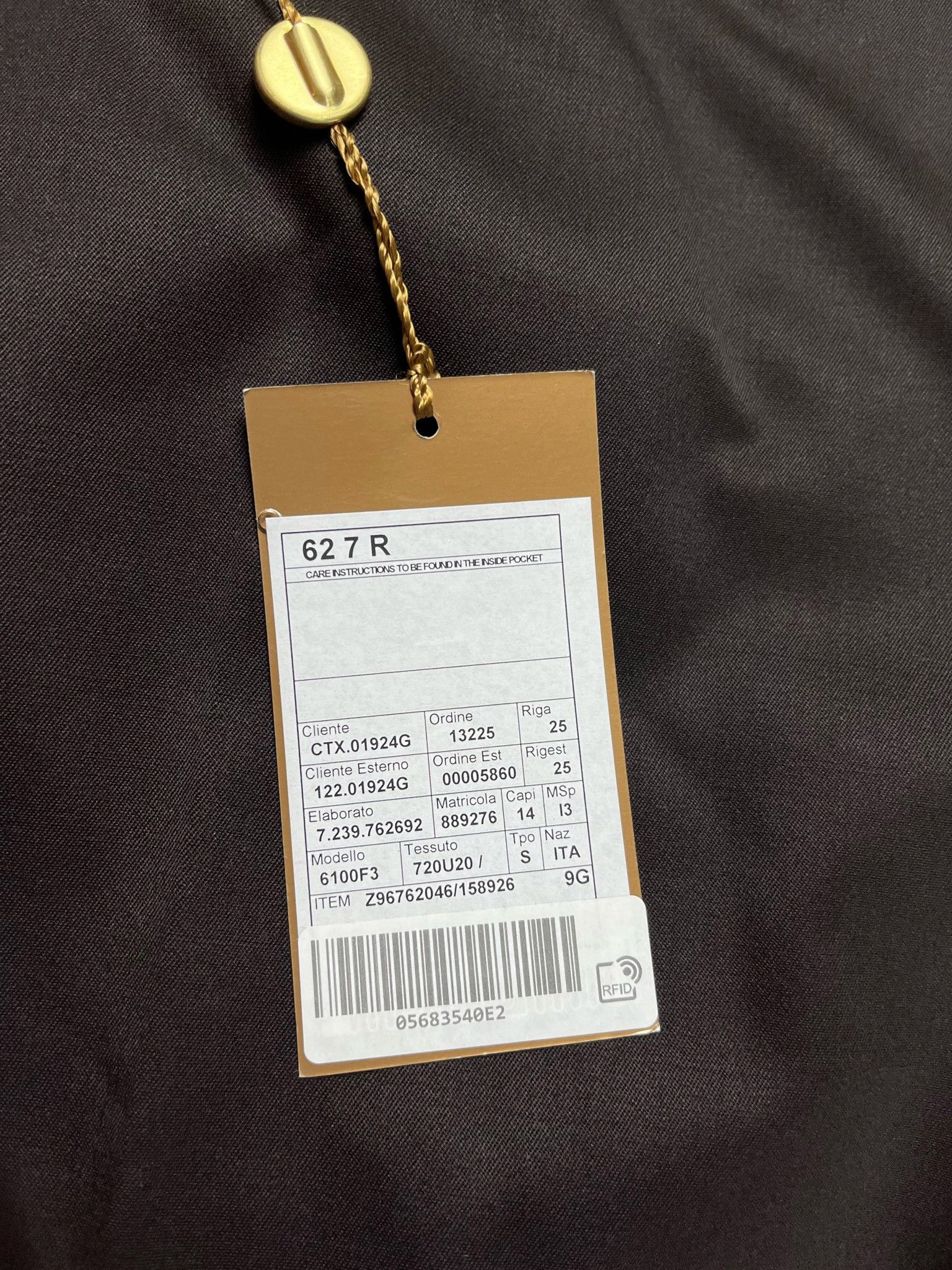 Gucci 🔥70% OFF🔥 [SALE] Gucci Chocolate Formal Wool Trousers Size US 42 / EU 58 - 10 Thumbnail