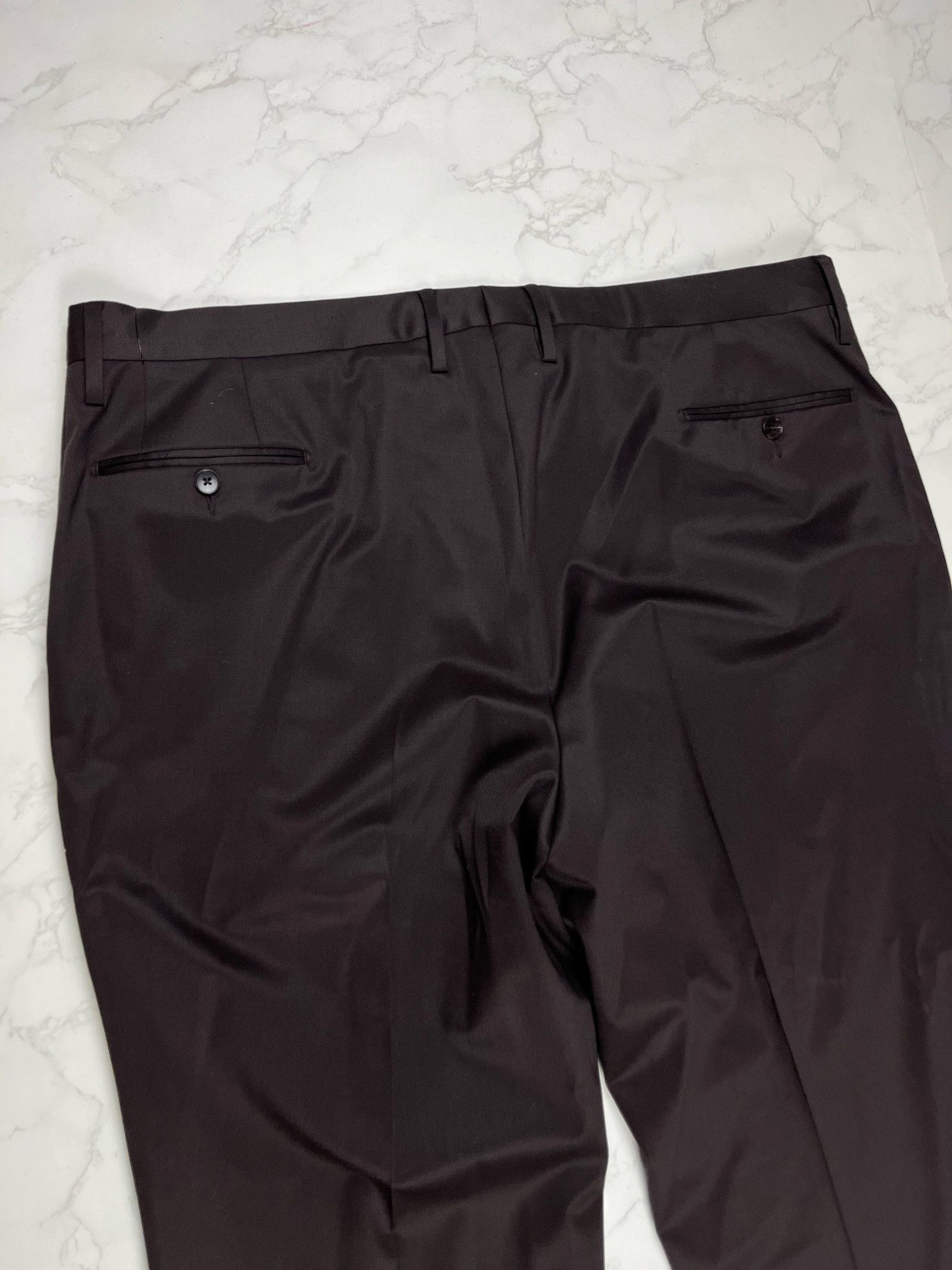 Gucci 🔥70% OFF🔥 [SALE] Gucci Chocolate Formal Wool Trousers Size US 42 / EU 58 - 14 Thumbnail