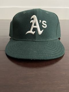 Vintage Oakland Athletics A's MLB Baseball Stitched Starter Green