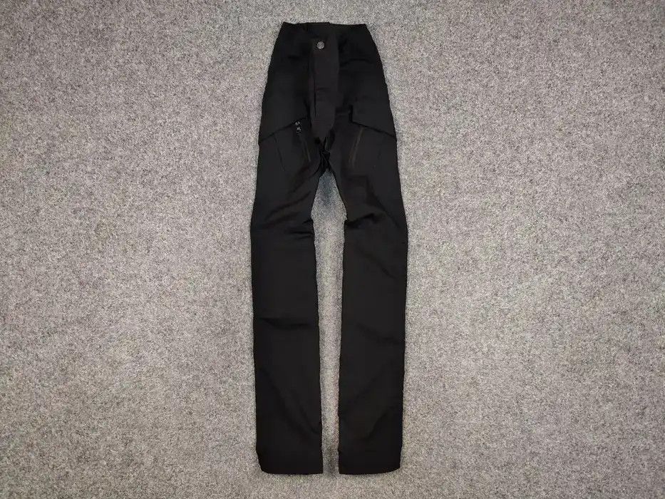 Vintage 90's Japanese Black Cargo Tactical Trousers Pants