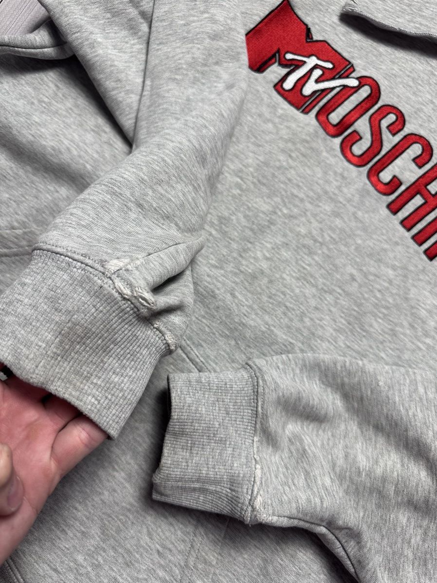 Moschino × Vintage Vintage Moschino Tv box logo hoodie rare size S Size US S / EU 44-46 / 1 - 8 Thumbnail