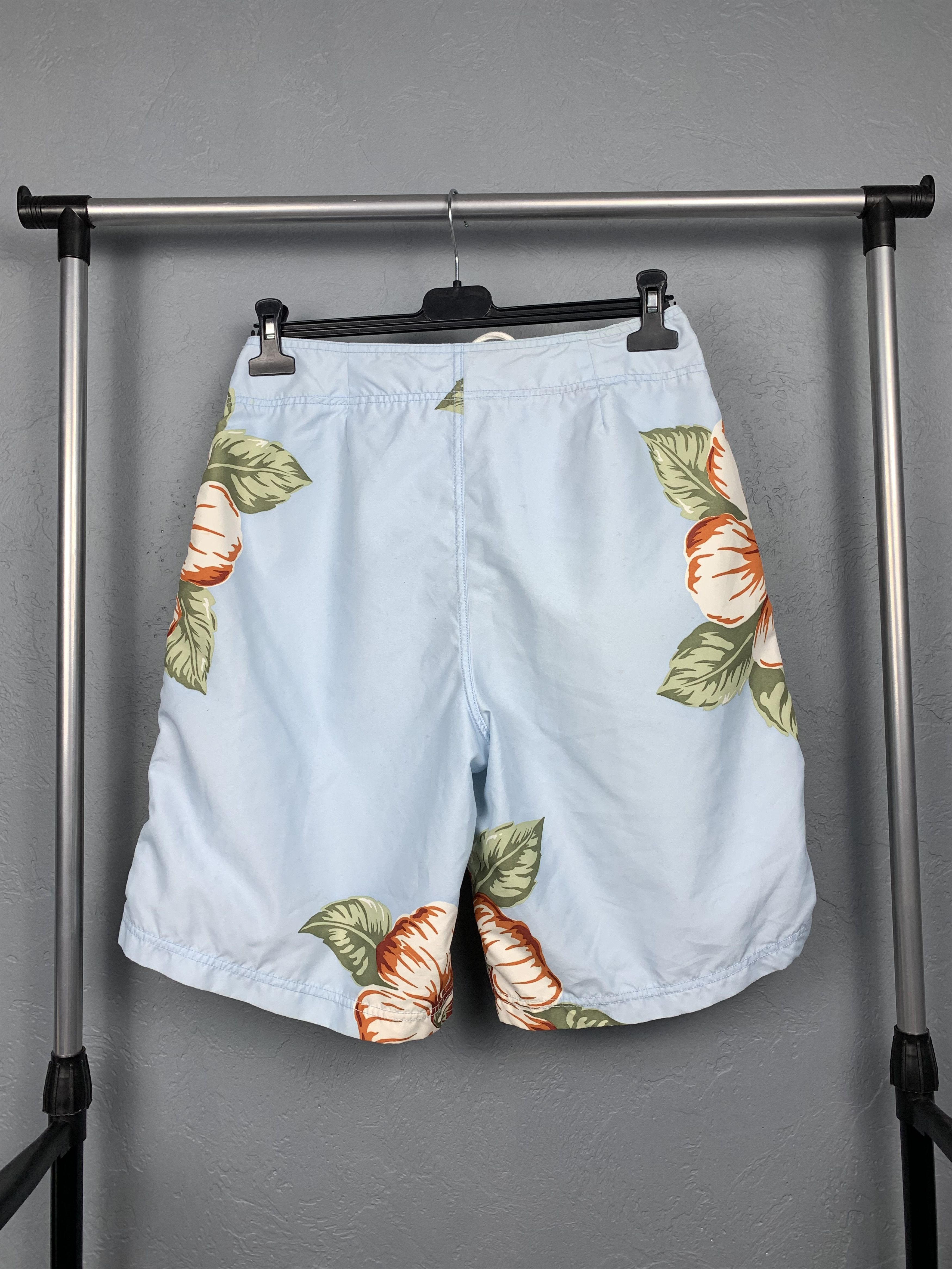 Nautica Nautica Vintage Nylon Mens Shorts Y2K Floral Print Size US 30 / EU 46 - 4 Thumbnail