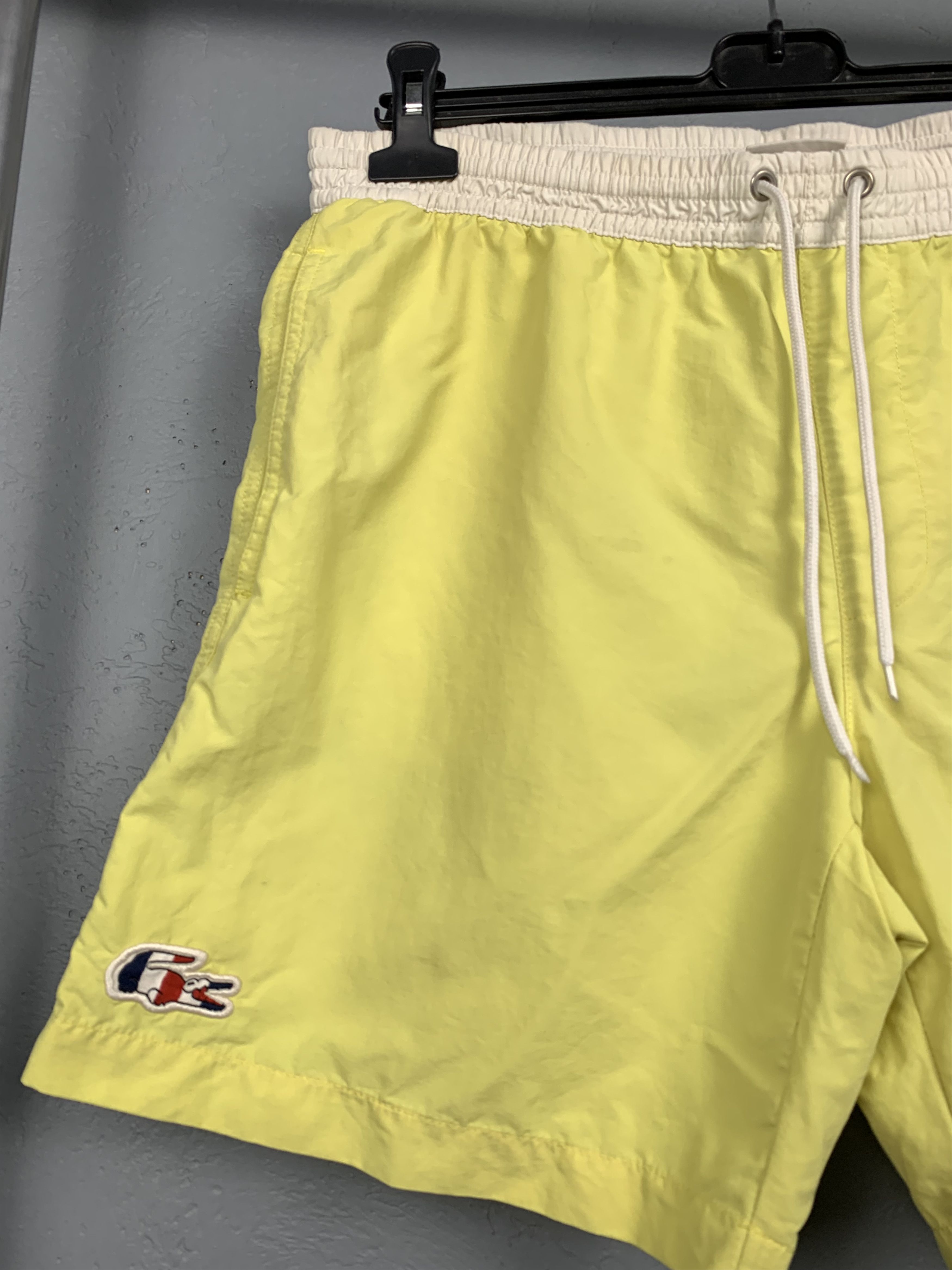 Lacoste Lacoste Vintage Nylon Mens Shorts Y2K Size US 32 / EU 48 - 2 Thumbnail