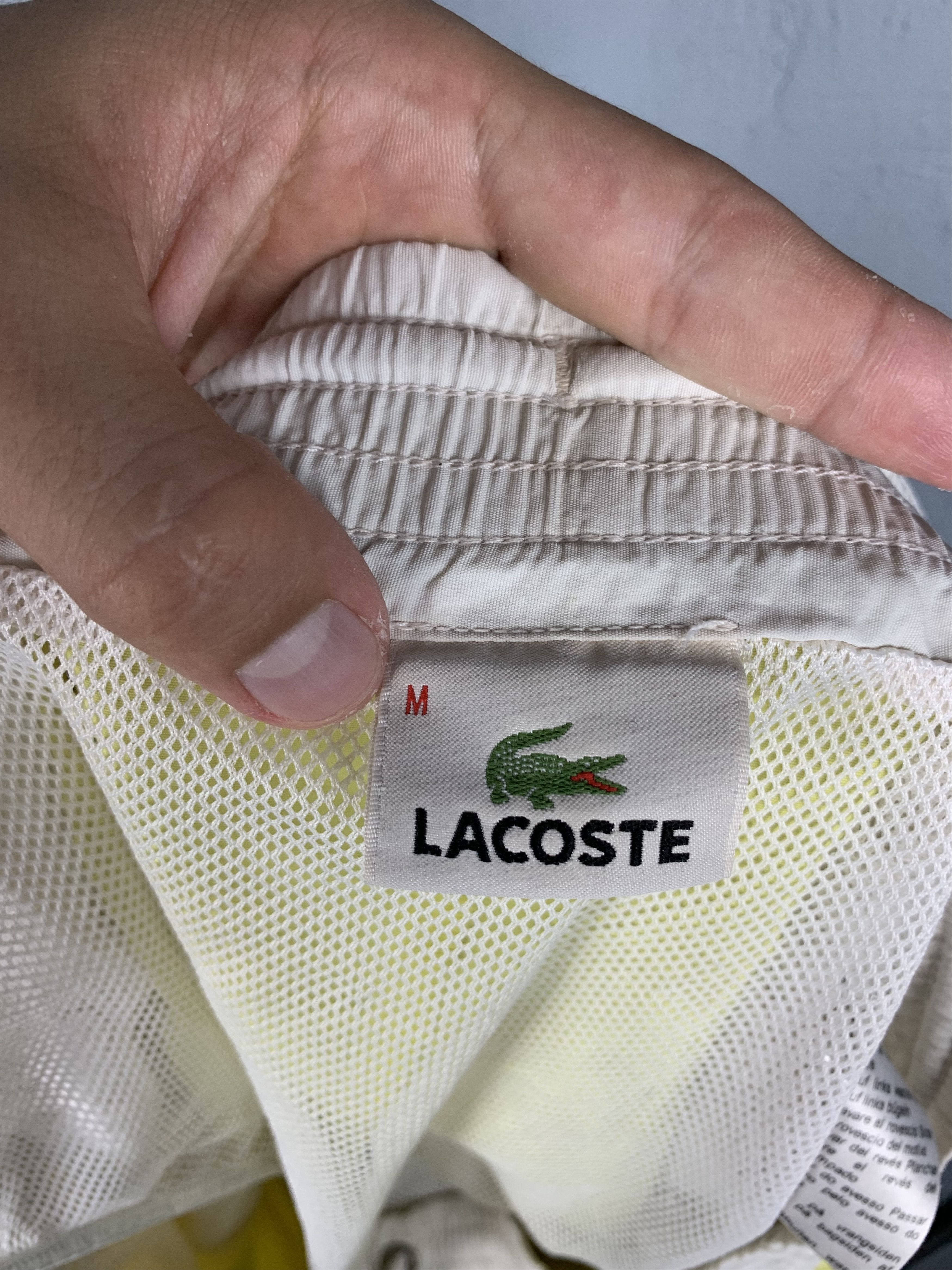 Lacoste Lacoste Vintage Nylon Mens Shorts Y2K Size US 32 / EU 48 - 7 Thumbnail