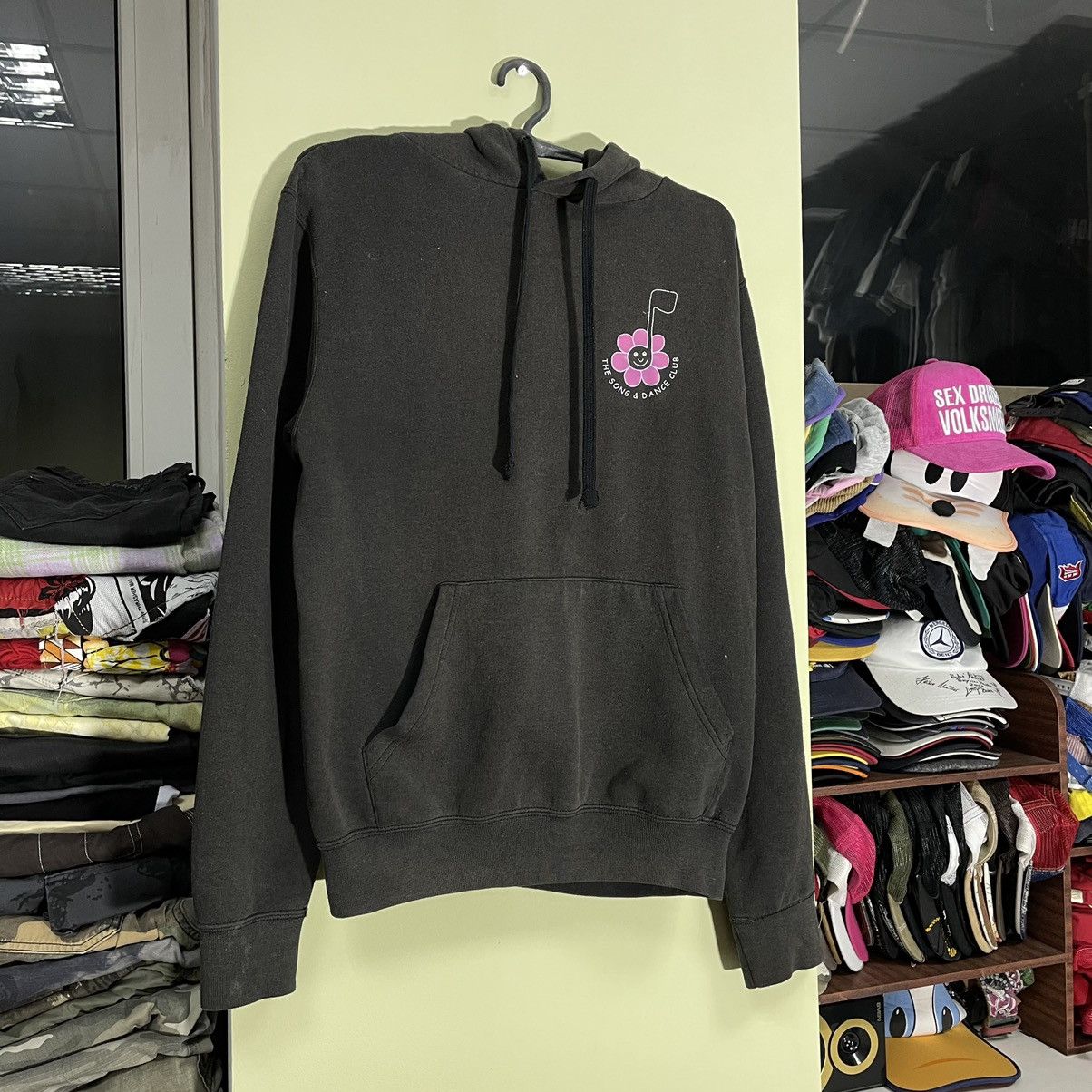 Vintage Vintage Y2K Faded Graphic Hoodie Streetwear Skate Relaxed M Size US M / EU 48-50 / 2 - 2 Thumbnail