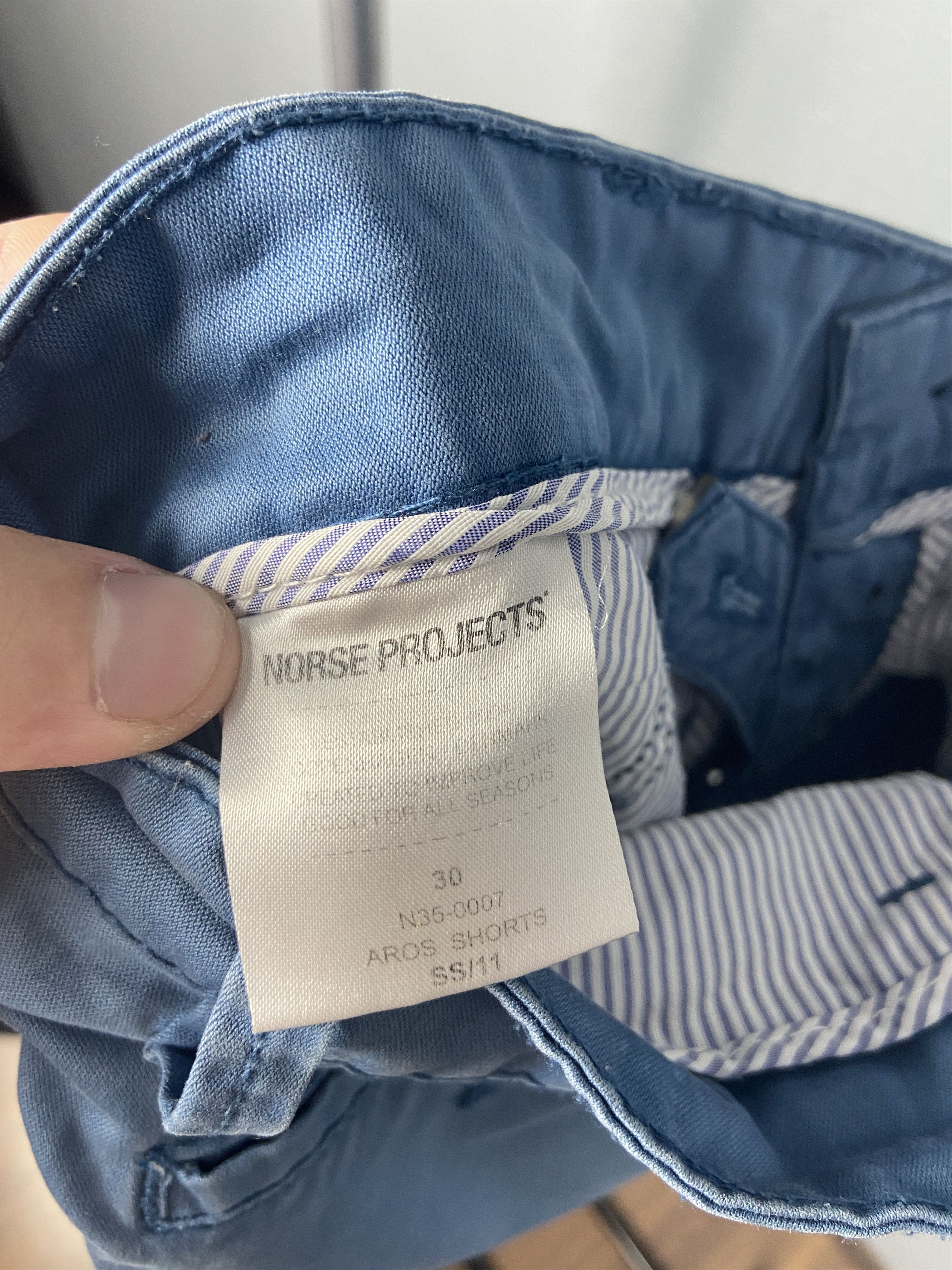 Norse Projects × Vintage Norse Projects Vintage Mens Chino Shorts Size US 30 / EU 46 - 5 Thumbnail