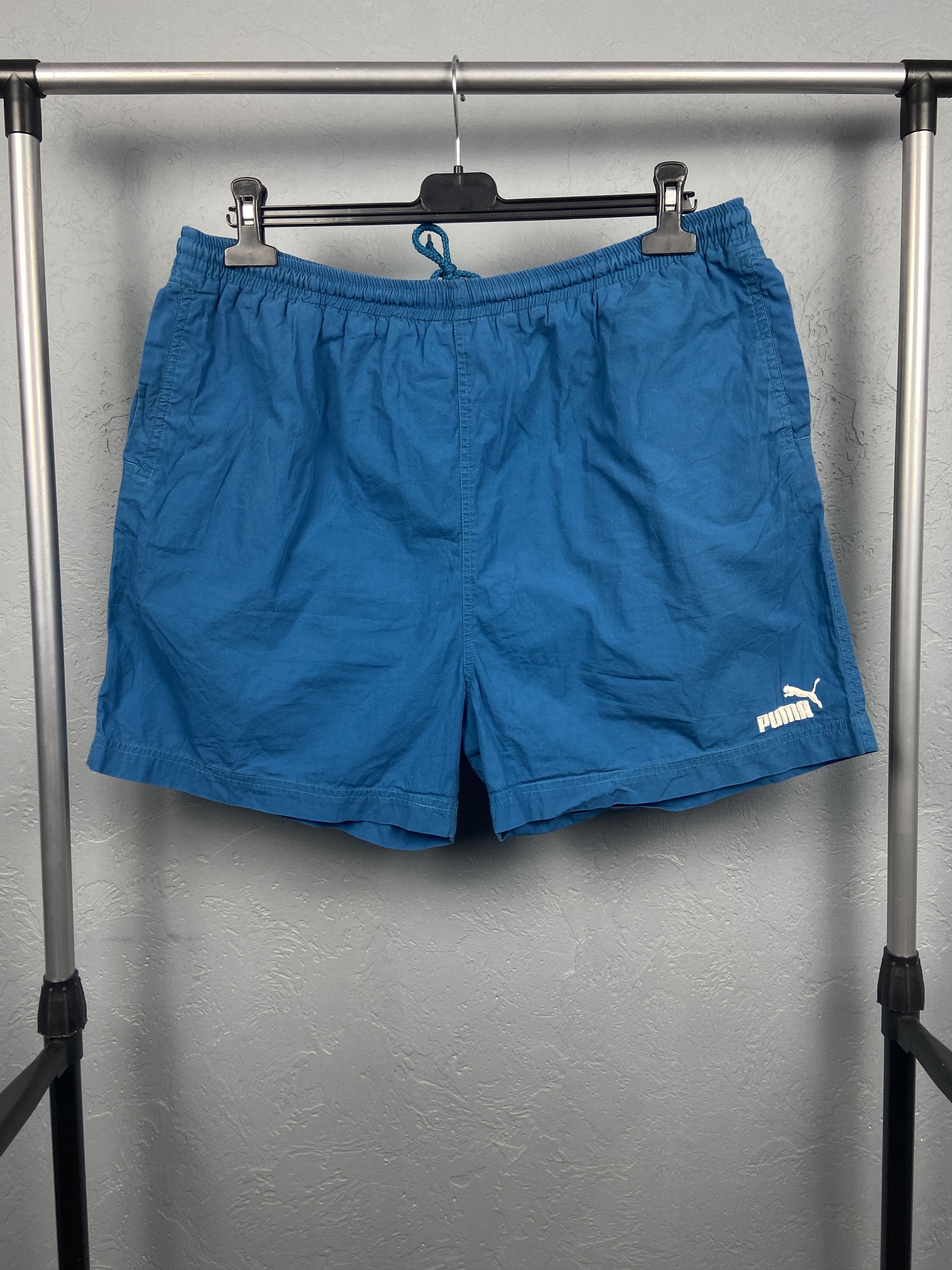 Puma Vintage Puma Mens Nylon Shorts Y2K Size US 36 / EU 52 - 1 Thumbnail