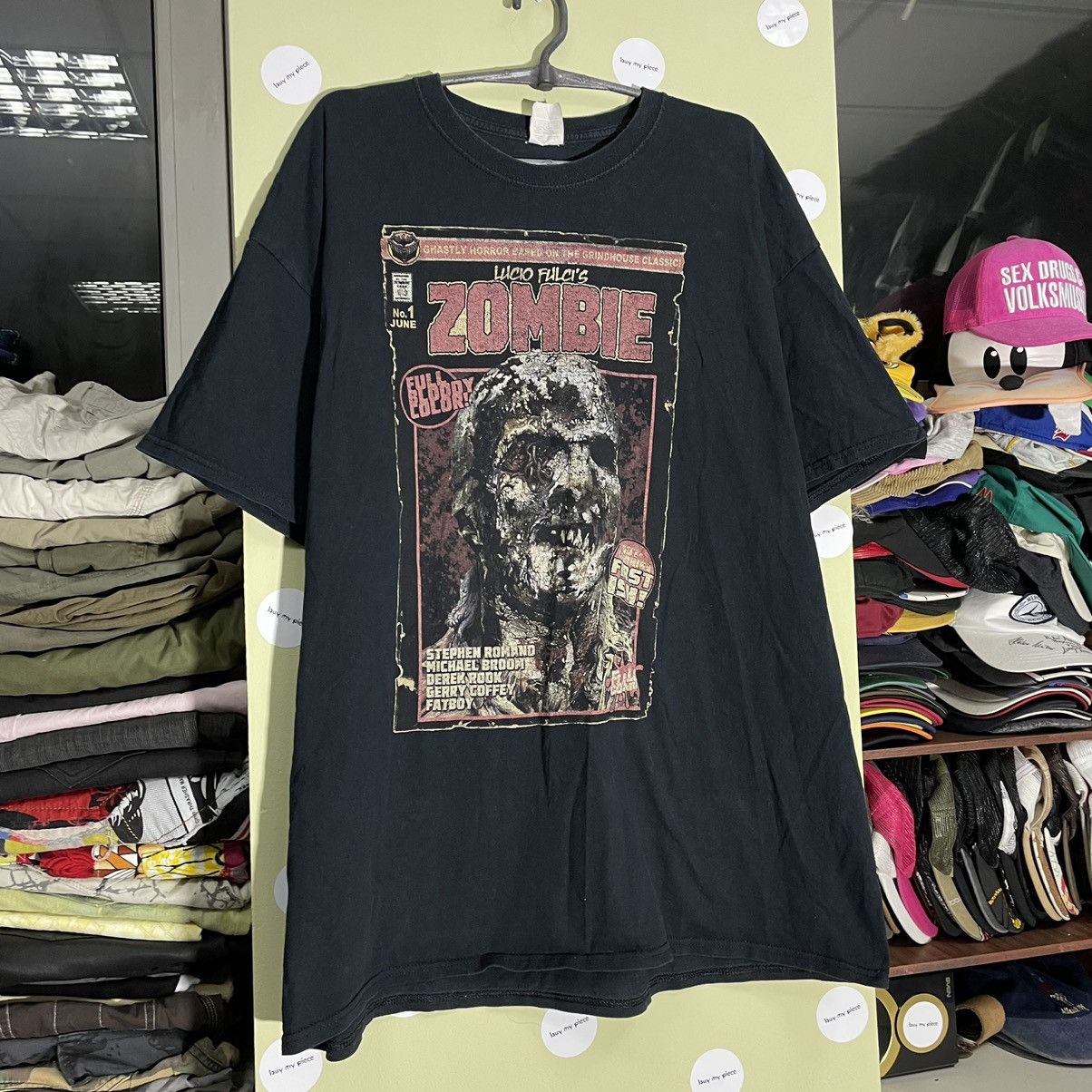 Vintage Vintage Y2K Zombie Graphic Tee Horror Punk Streetwear XXL Size US XXL / EU 58 / 5 - 3 Thumbnail