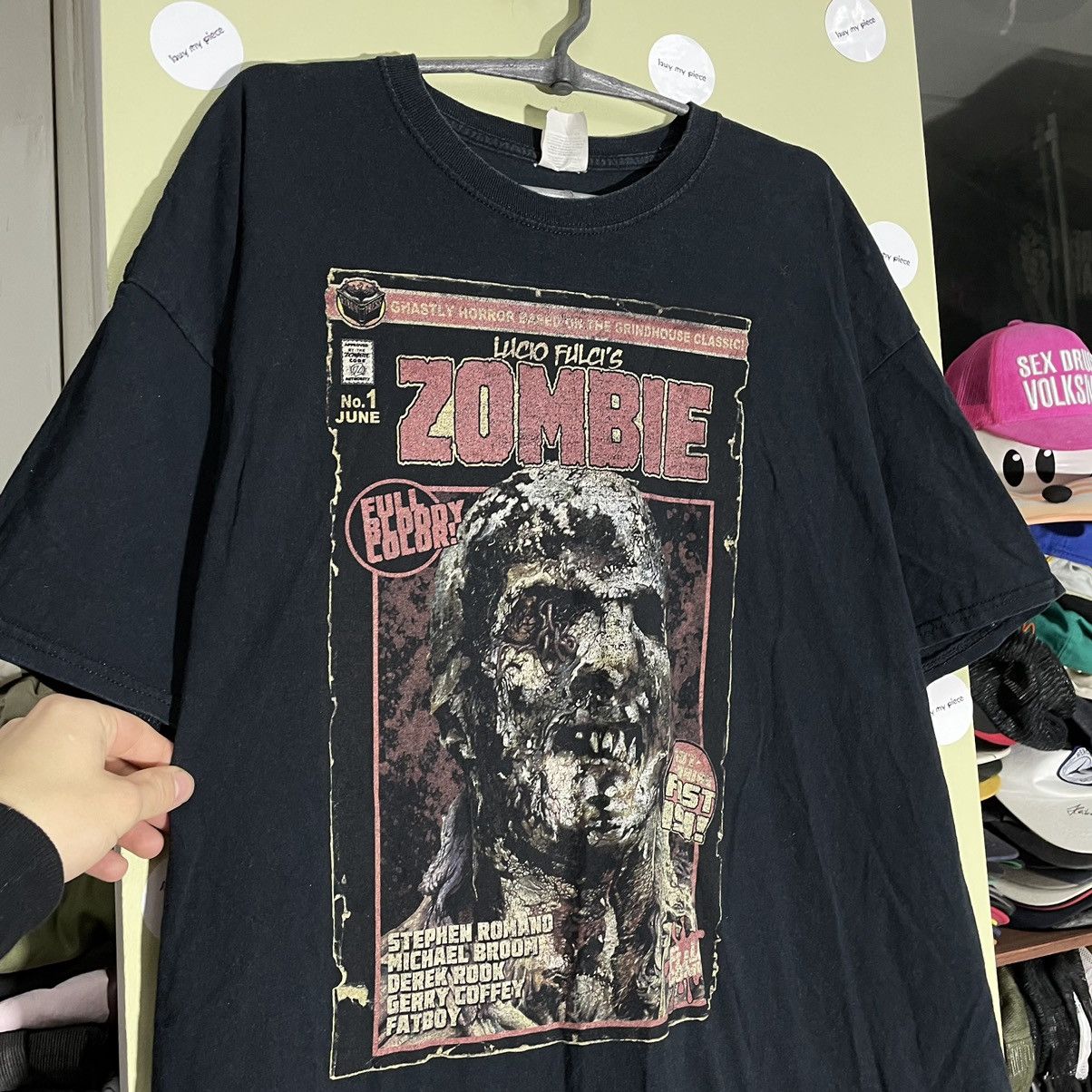 Vintage Vintage Y2K Zombie Graphic Tee Horror Punk Streetwear XXL Size US XXL / EU 58 / 5 - 6 Thumbnail