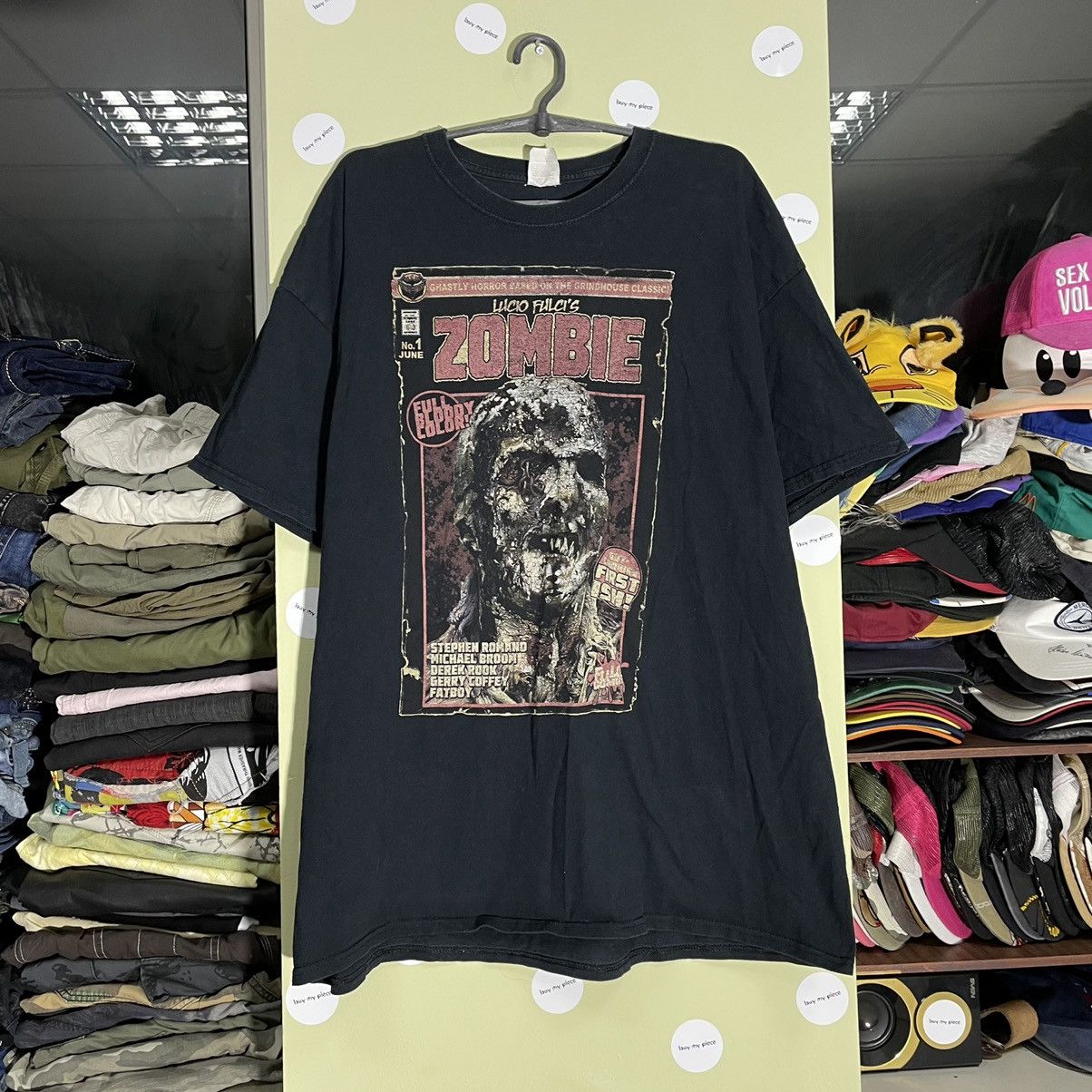 Vintage Vintage Y2K Zombie Graphic Tee Horror Punk Streetwear XXL Size US XXL / EU 58 / 5 - 2 Thumbnail