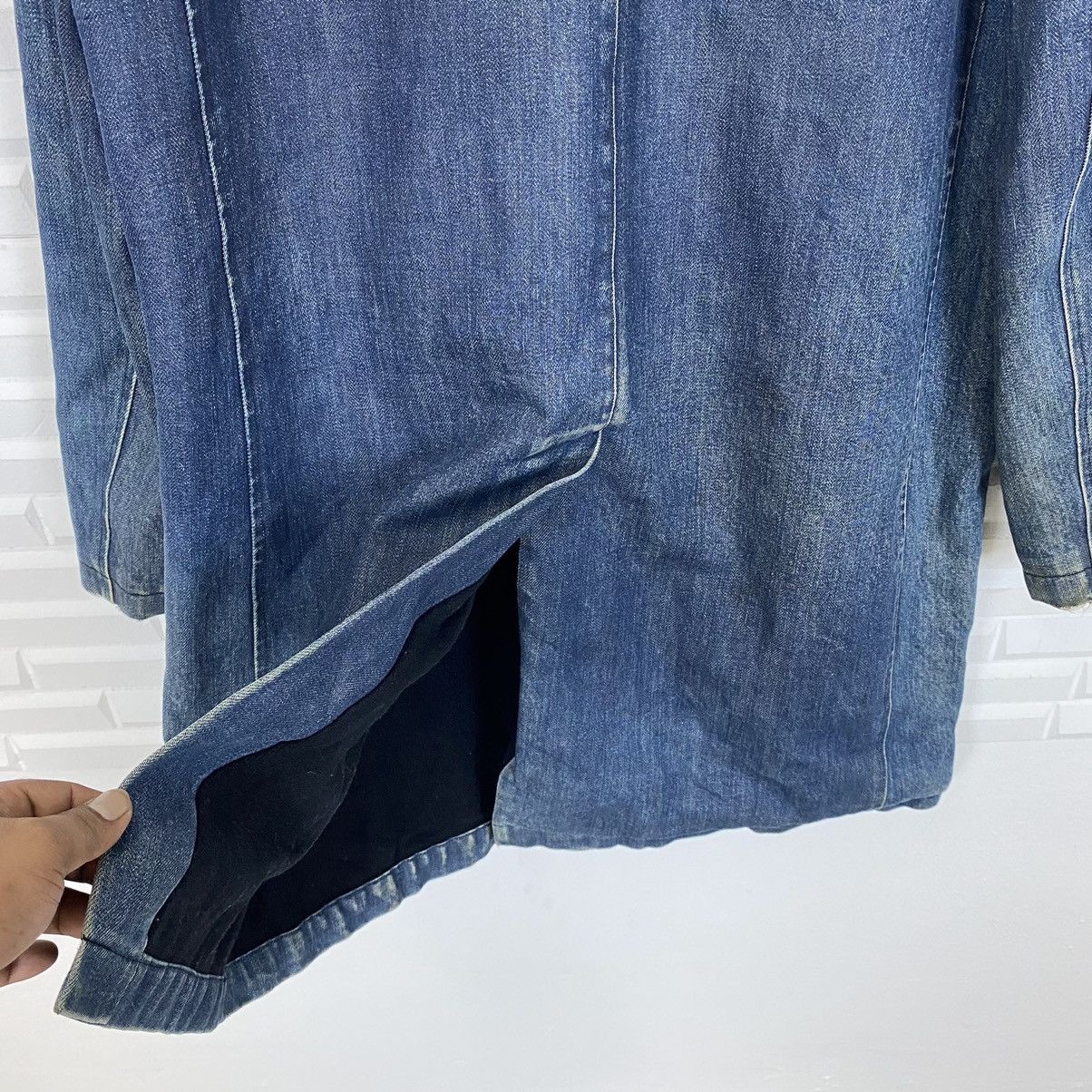 A.P.C. A.P.C DENIM LONG JACKET MADE IN JAPAN Size US M / EU 48-50 / 2 - 9 Thumbnail