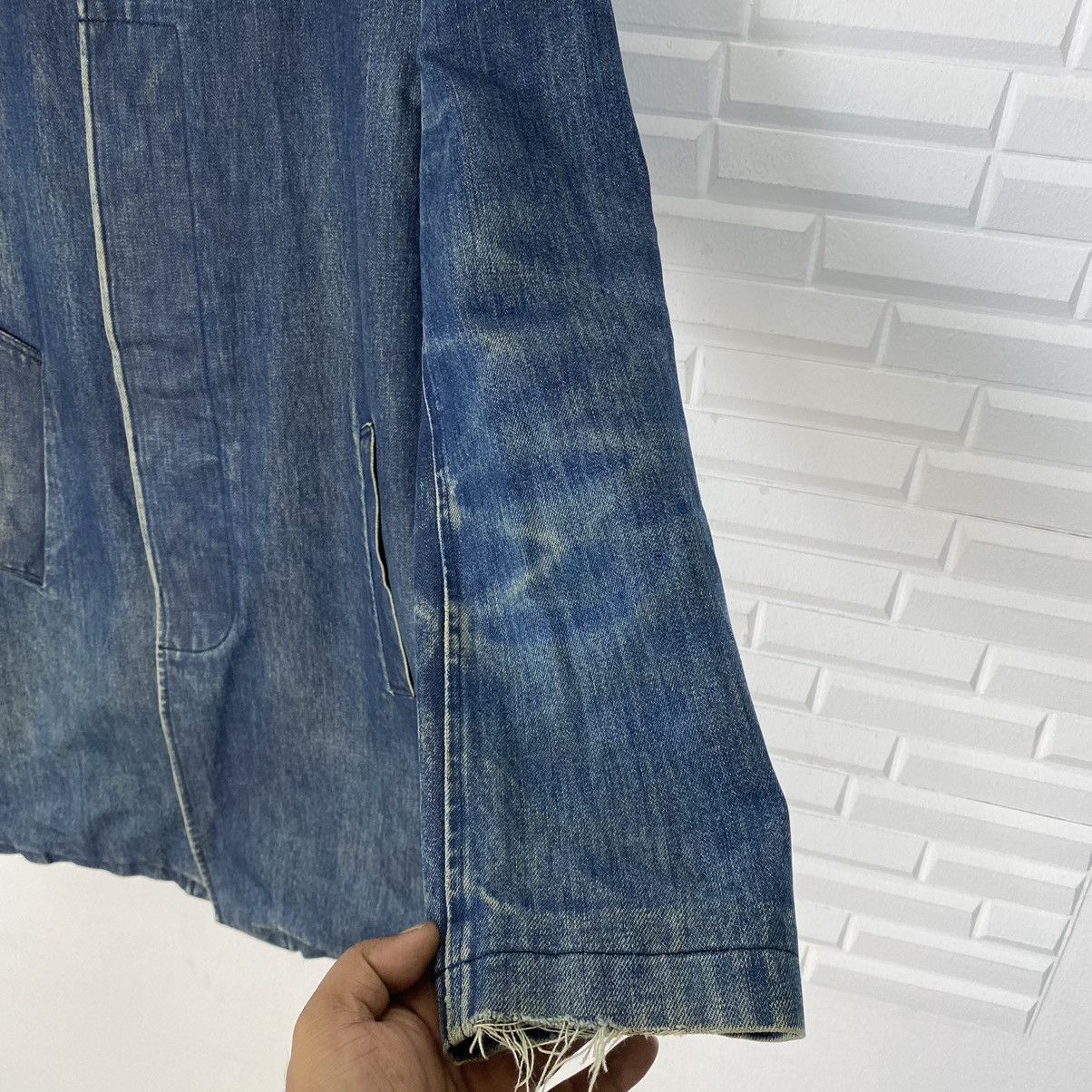 A.P.C. A.P.C DENIM LONG JACKET MADE IN JAPAN Size US M / EU 48-50 / 2 - 6 Thumbnail
