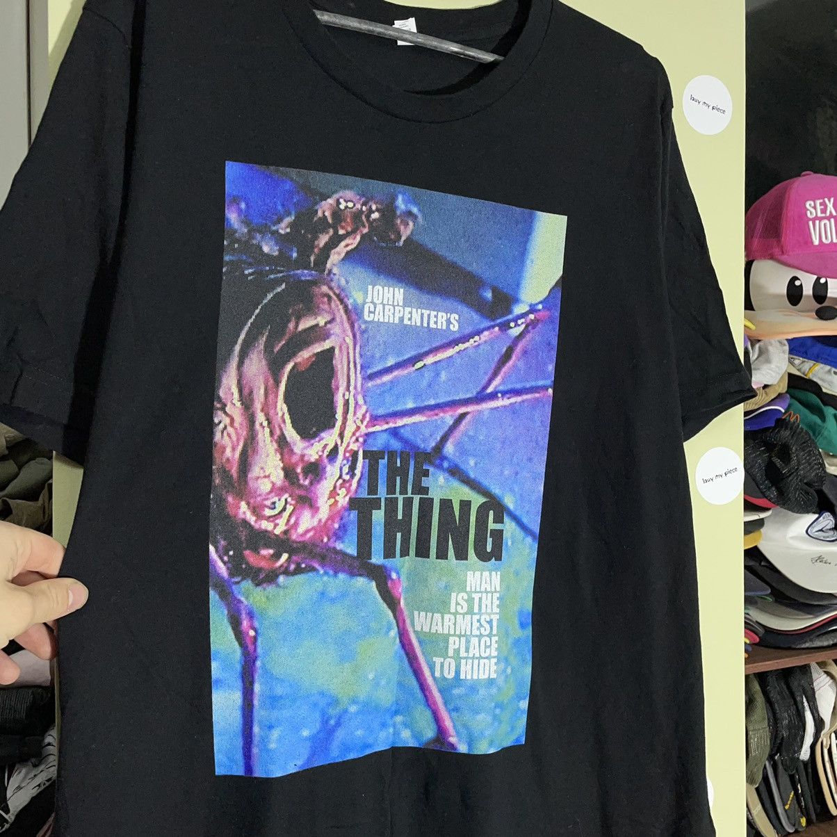 Vintage Y2K Vintage Horror Graphic Tee Black Oversized Goth Punk XL Size US XL / EU 56 / 4 - 5 Thumbnail