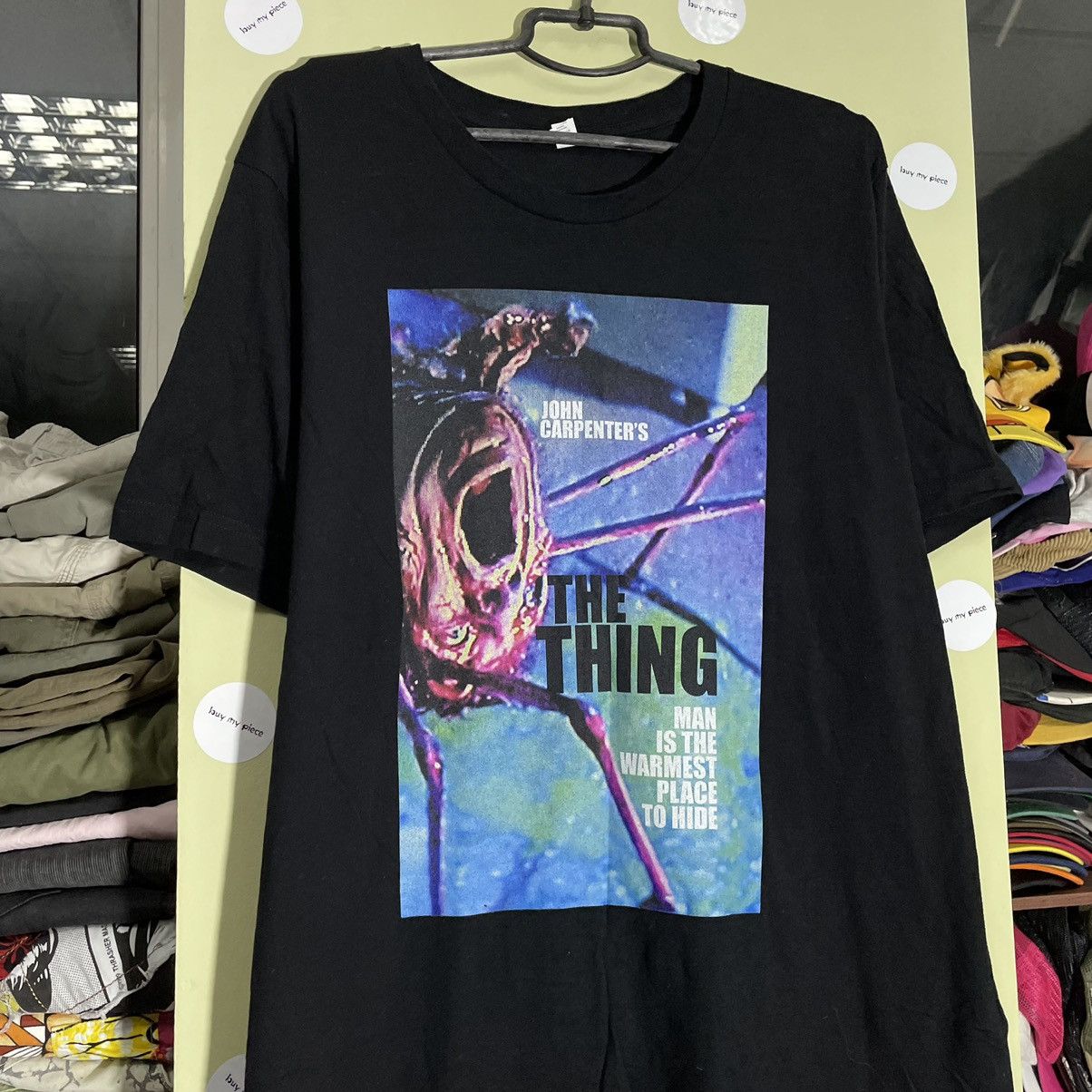 Vintage Y2K Vintage Horror Graphic Tee Black Oversized Goth Punk XL Size US XL / EU 56 / 4 - 4 Thumbnail