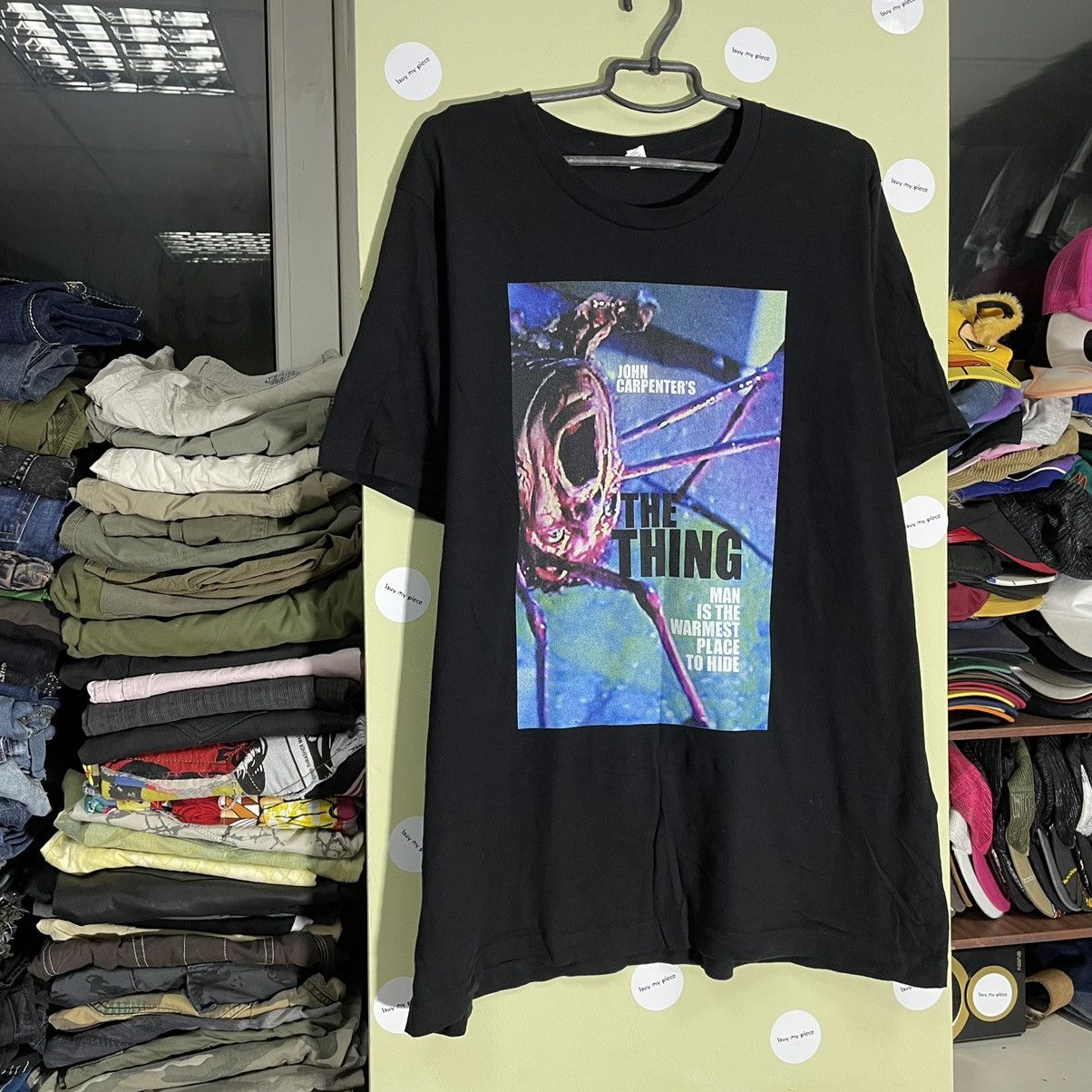 Vintage Y2K Vintage Horror Graphic Tee Black Oversized Goth Punk XL Size US XL / EU 56 / 4 - 3 Thumbnail