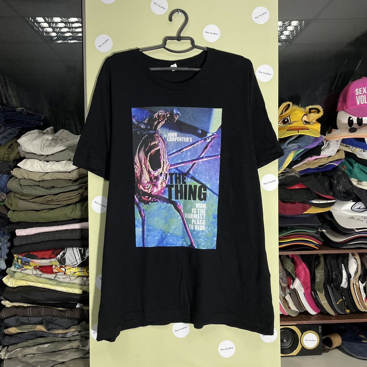 Vintage Y2K Vintage Horror Graphic Tee Black Oversized Goth Punk XL Size US XL / EU 56 / 4 - 1 Thumbnail