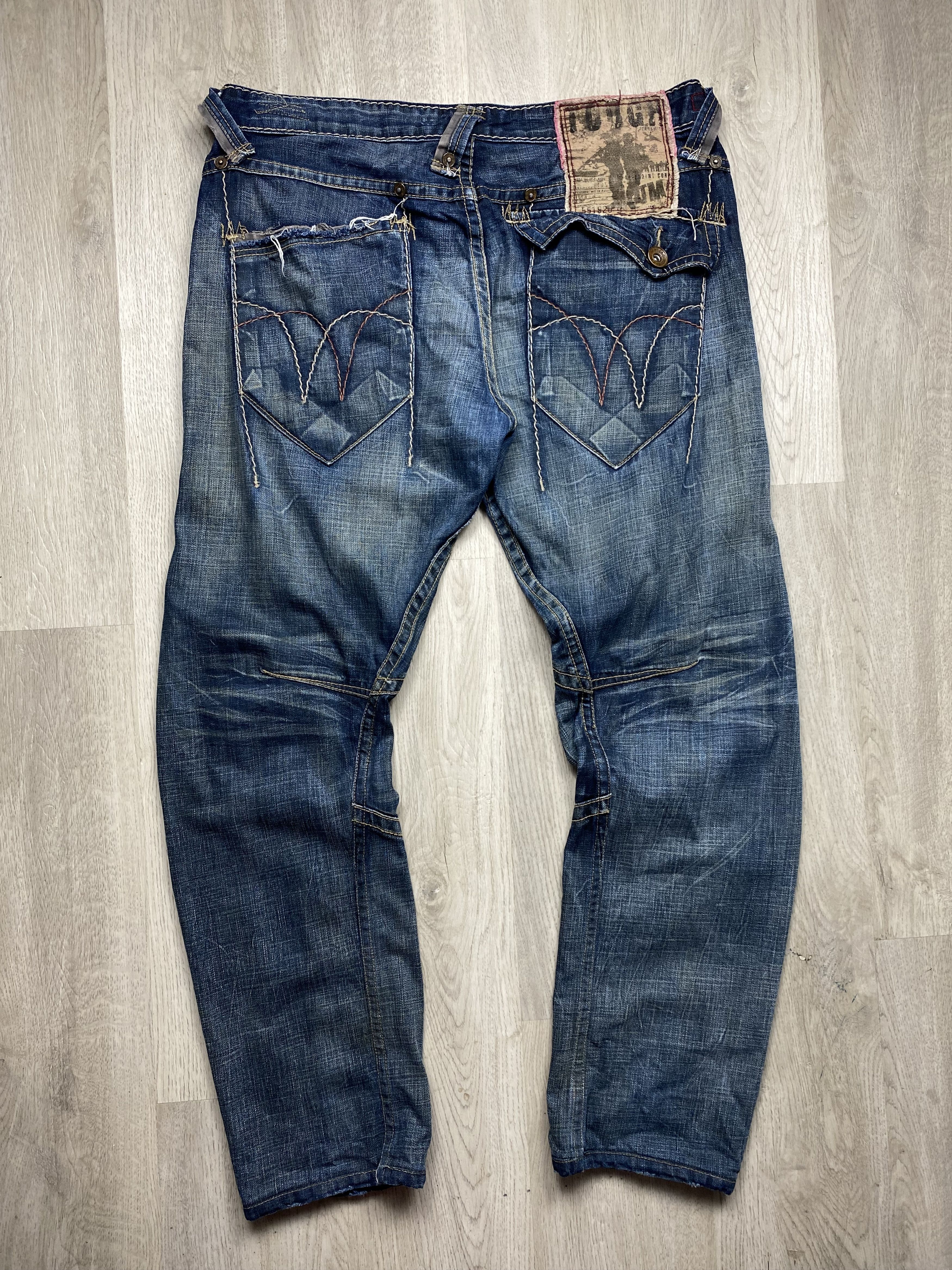 Cowboy Equipment Tough Denim Cowboy’s Denim Pants Jeans Double Knee Size US 38 / EU 54 - 1 Thumbnail