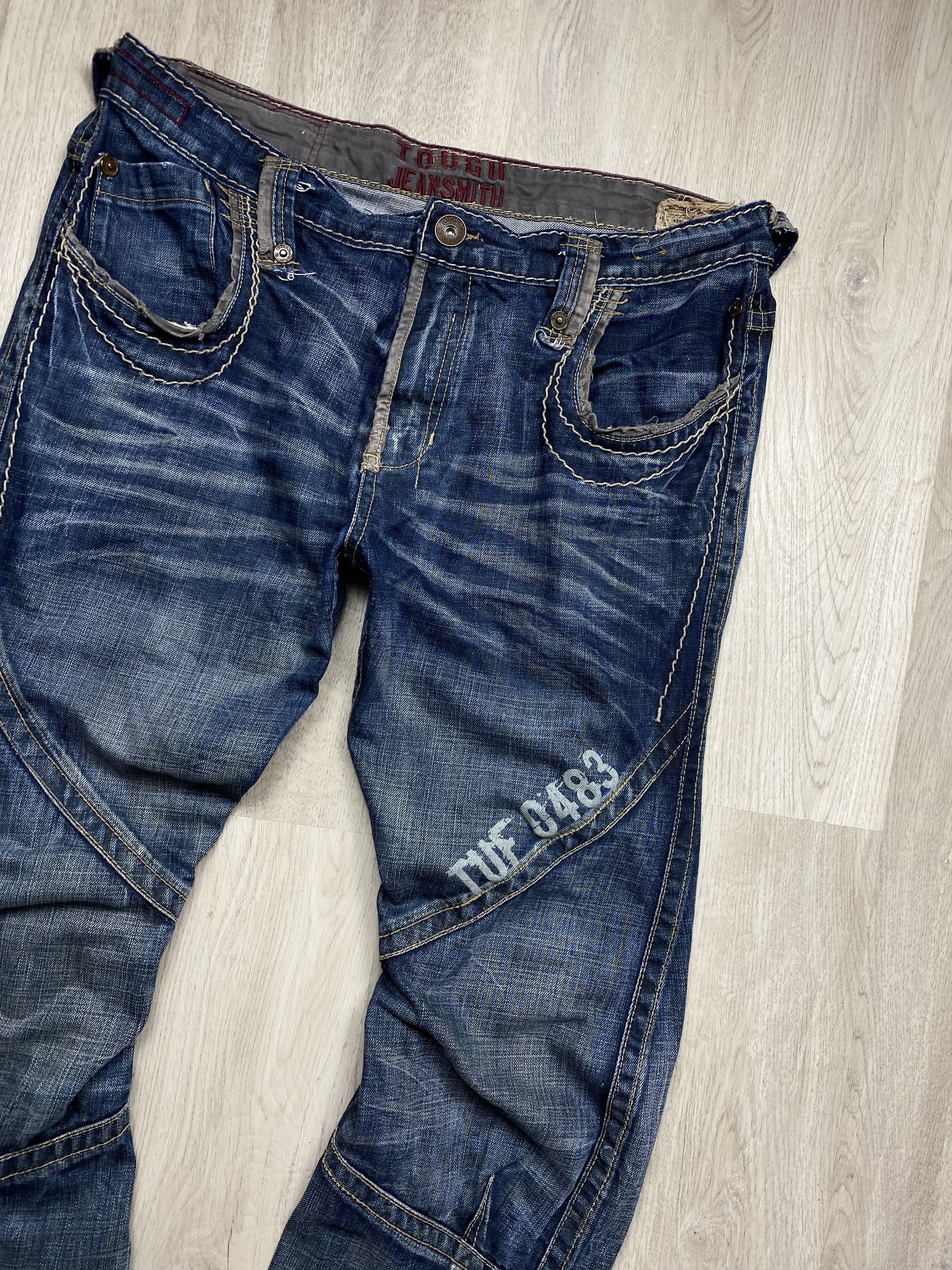 Cowboy Equipment Tough Denim Cowboy’s Denim Pants Jeans Double Knee Size US 38 / EU 54 - 4 Thumbnail