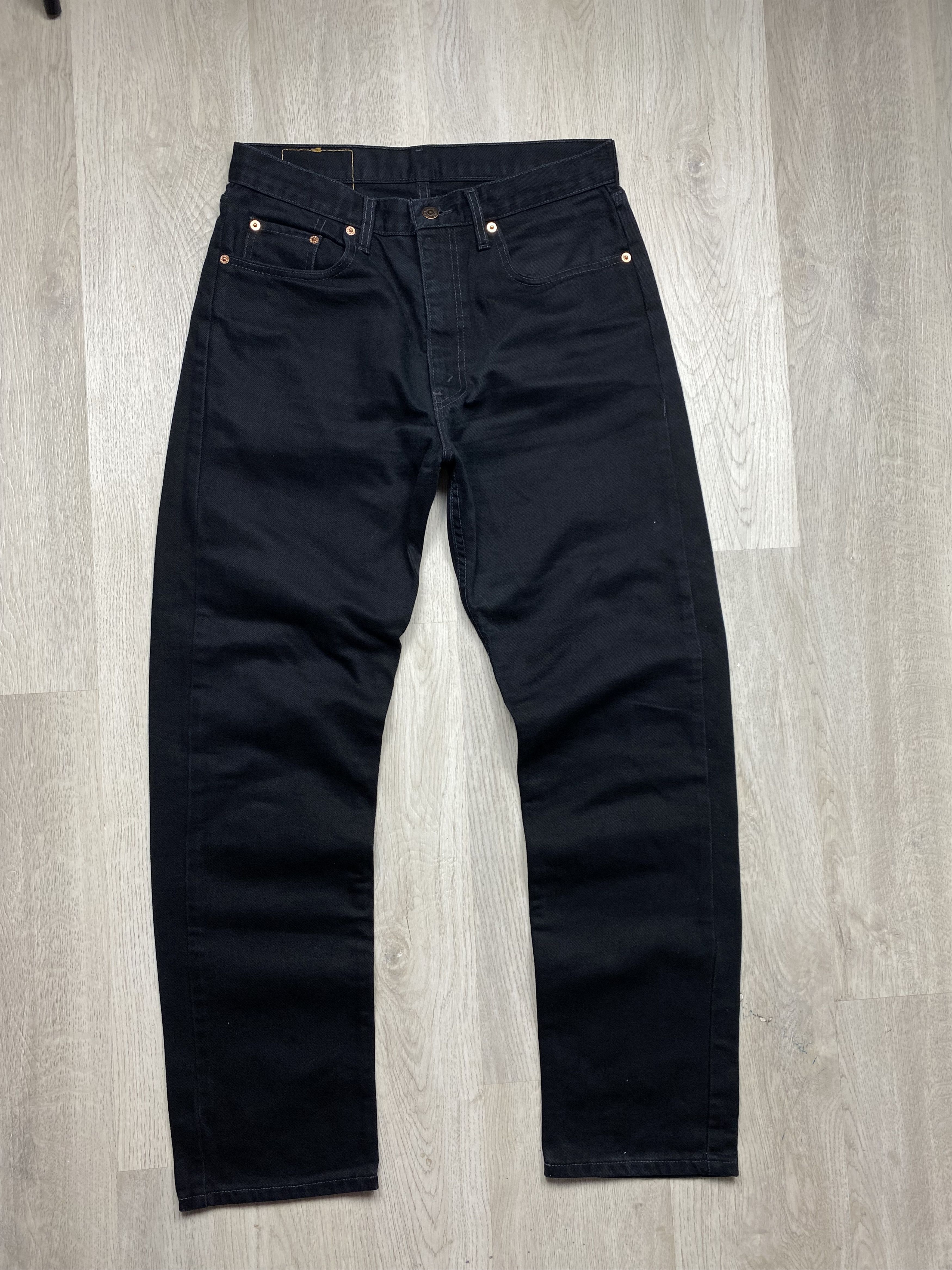 Levi's Levis 615 Orange Tab Black Denim Pants Jeans Size US 32 / EU 48 - 3 Thumbnail