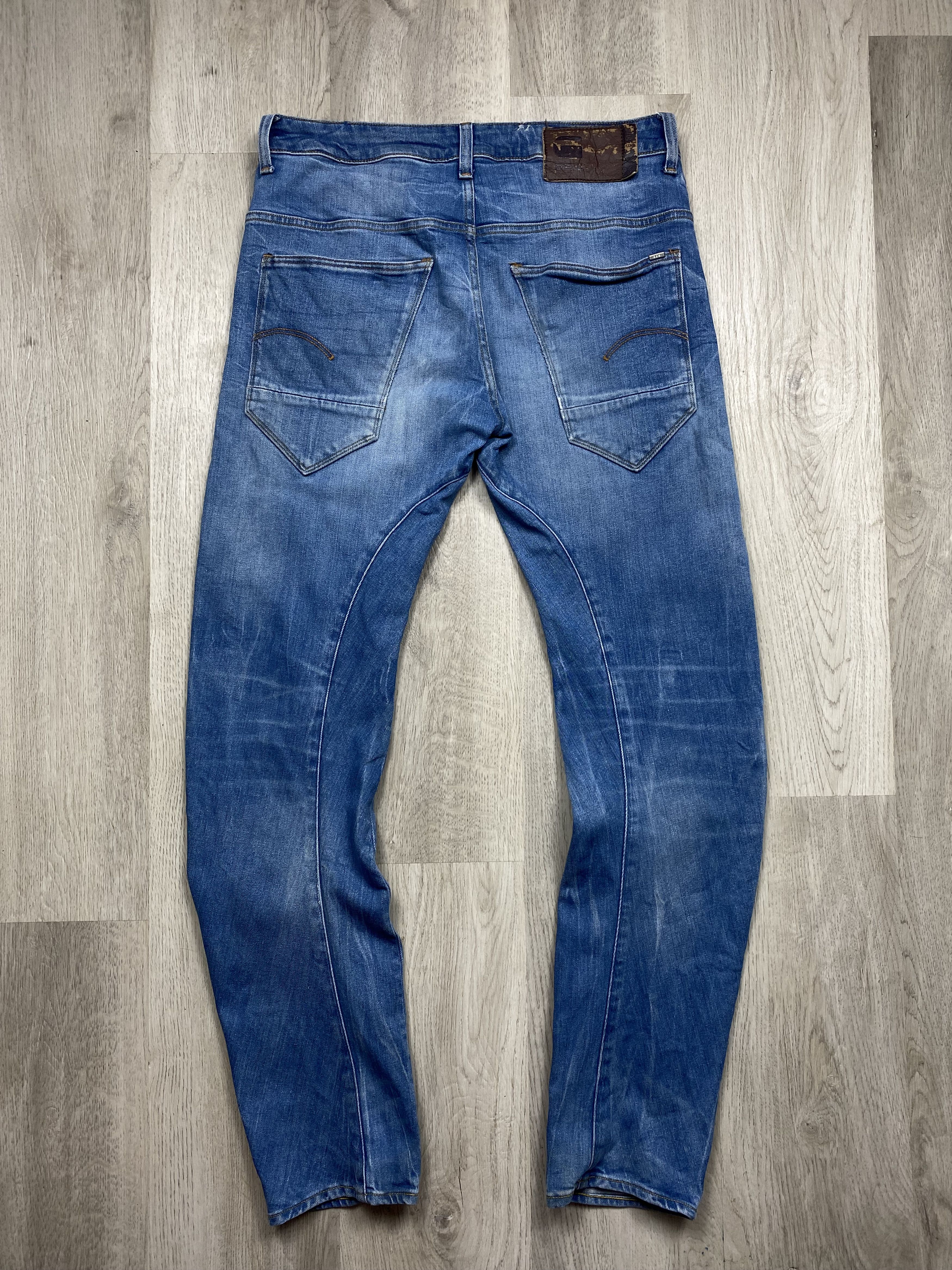 G-Star G Star Raw Vintage Mens Arc Denim Pants Jeans Gstar Y2K Size US 30 / EU 46 - 7 Thumbnail