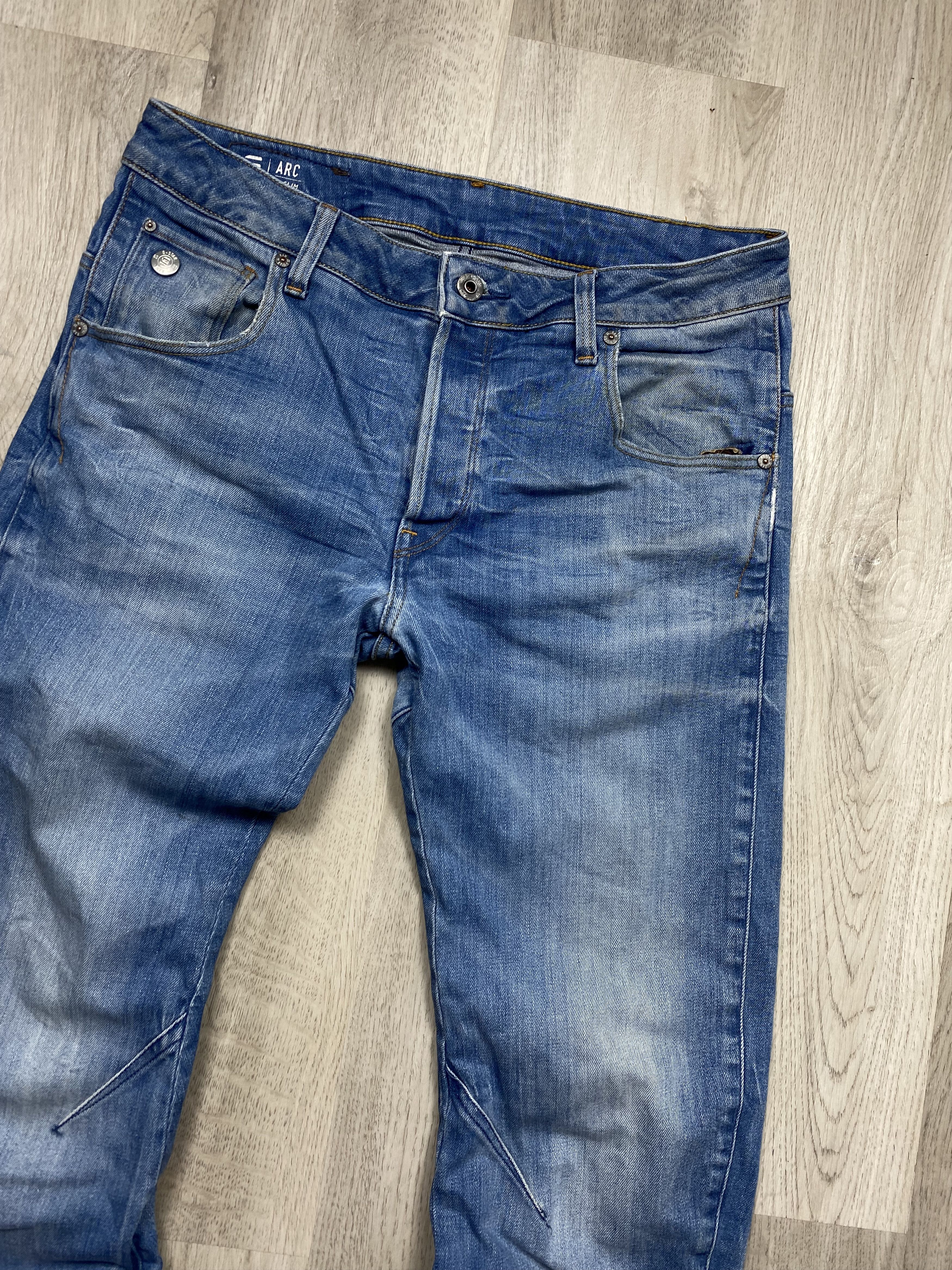 G-Star G Star Raw Vintage Mens Arc Denim Pants Jeans Gstar Y2K Size US 30 / EU 46 - 2 Thumbnail