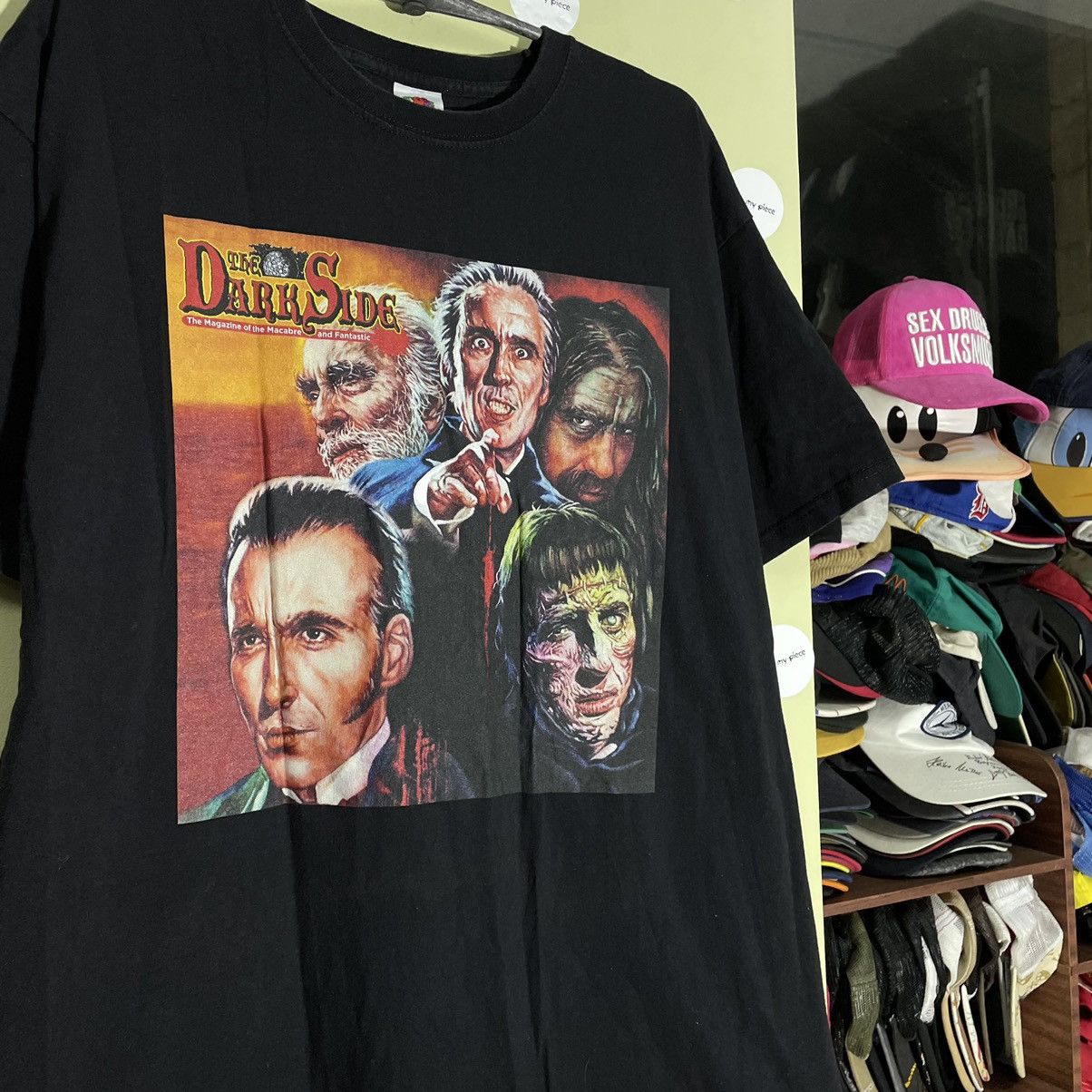 Vintage Vintage 90s Horror Graphic Tee Creepshow Skulls Black Wool L Size US L / EU 52-54 / 3 - 5 Thumbnail