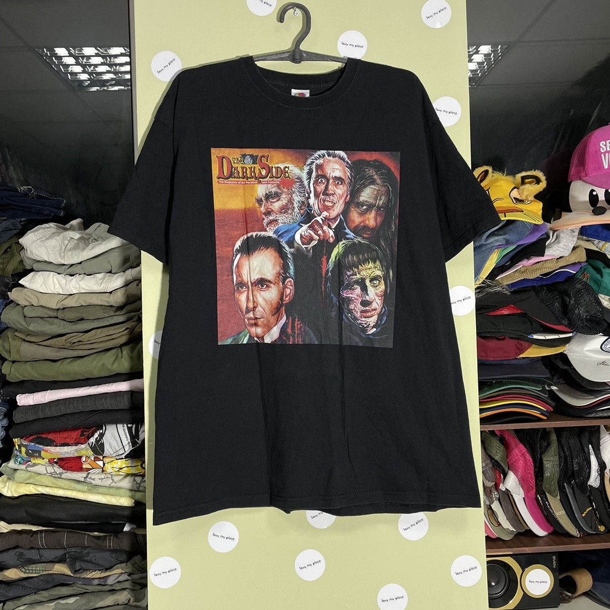 Vintage Vintage 90s Horror Graphic Tee Creepshow Skulls Black Wool L Size US L / EU 52-54 / 3 - 1 Thumbnail