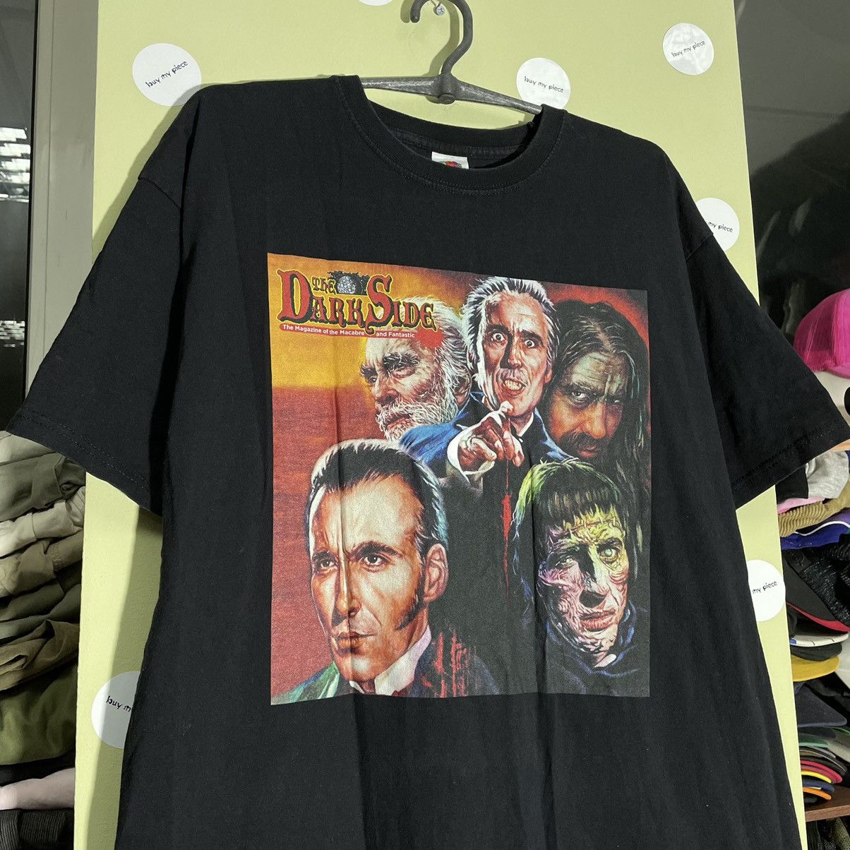 Vintage Vintage 90s Horror Graphic Tee Creepshow Skulls Black Wool L Size US L / EU 52-54 / 3 - 4 Thumbnail