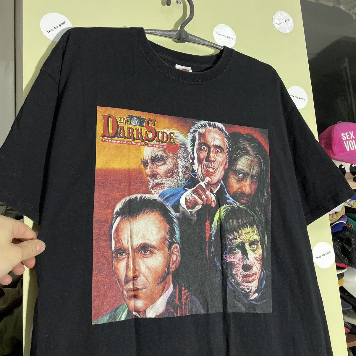 Vintage Vintage 90s Horror Graphic Tee Creepshow Skulls Black Wool L Size US L / EU 52-54 / 3 - 6 Thumbnail