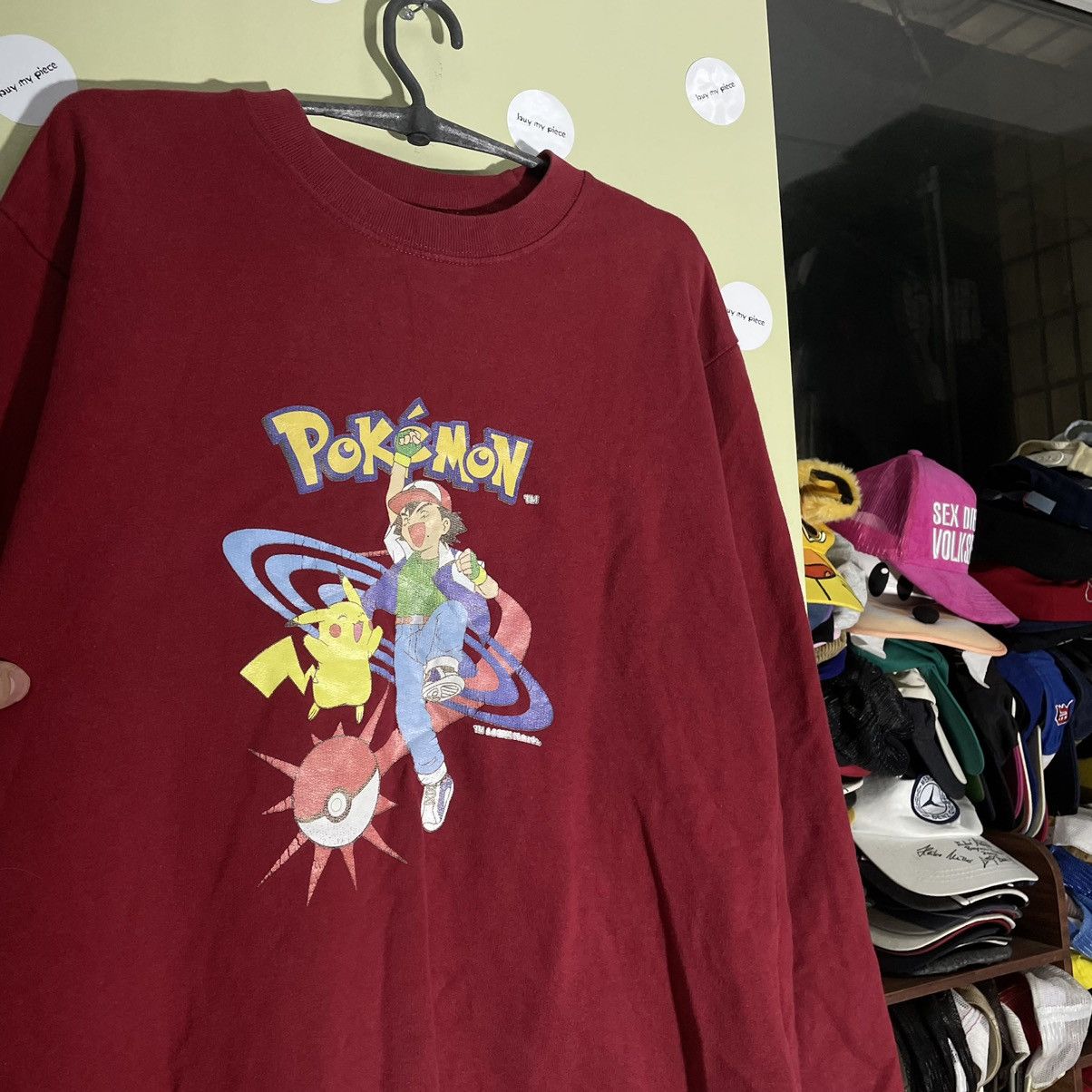 Cartoon Network Vintage Y2K Pokémon Art Tee Streetwear Hype Pikachu Size US S / EU 44-46 / 1 - 5 Thumbnail