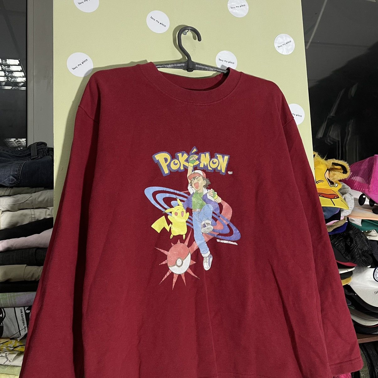 Cartoon Network Vintage Y2K Pokémon Art Tee Streetwear Hype Pikachu Size US S / EU 44-46 / 1 - 4 Thumbnail