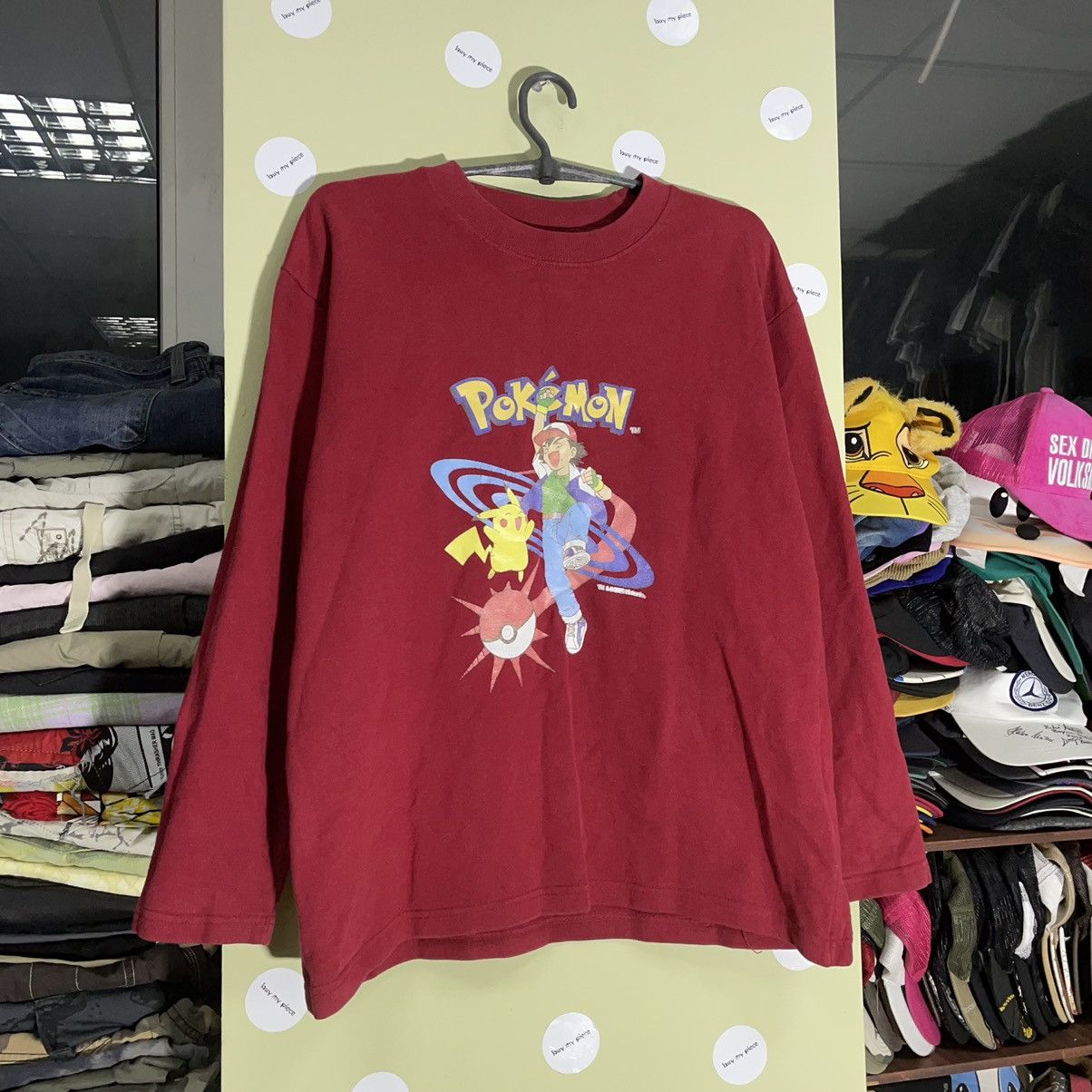 Cartoon Network Vintage Y2K Pokémon Art Tee Streetwear Hype Pikachu Size US S / EU 44-46 / 1 - 2 Thumbnail