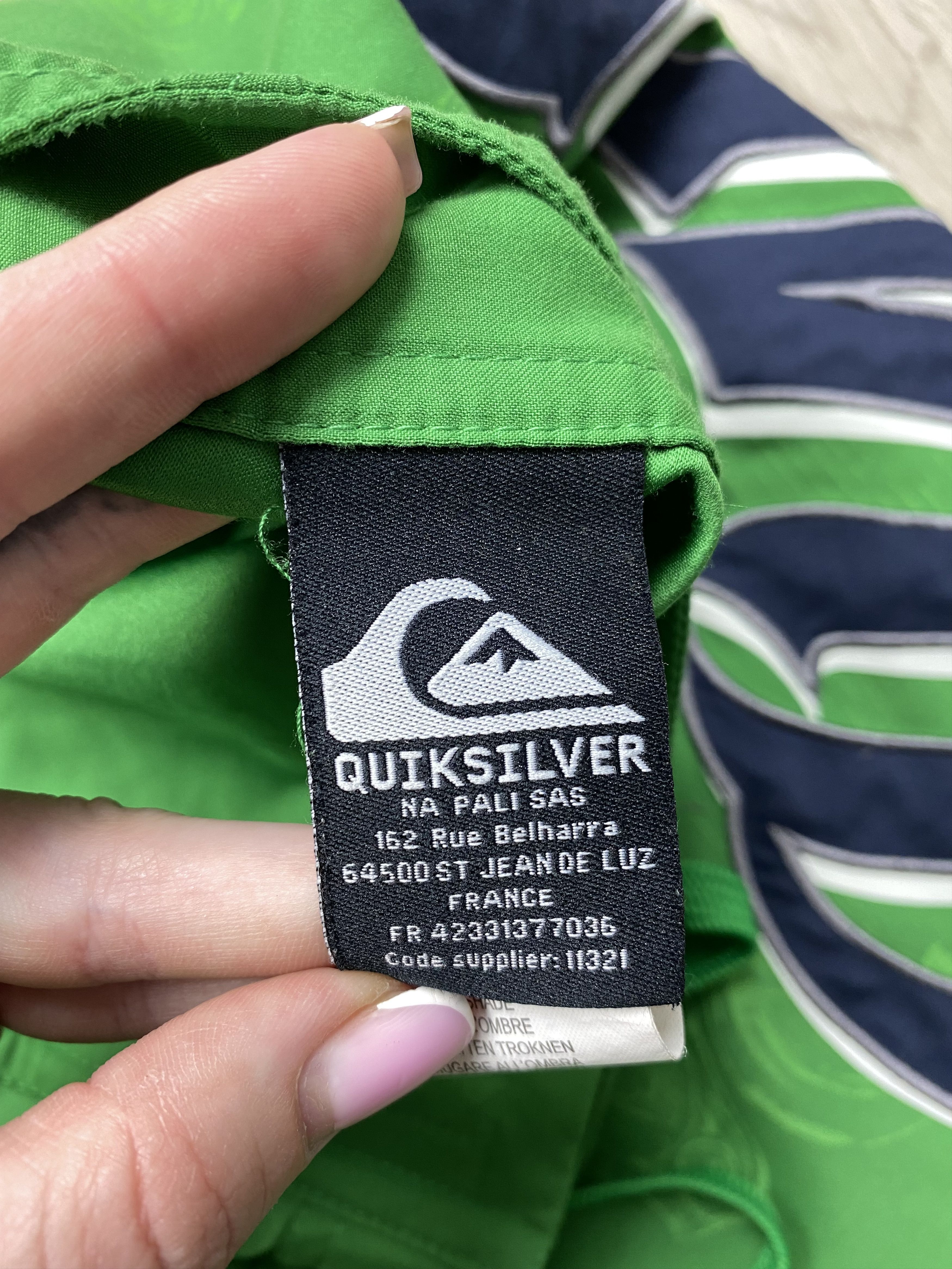 Quiksilver Quicksilver Vintage Mens Nylon Swimming Shorts Surf style Size US 34 / EU 50 - 6 Thumbnail