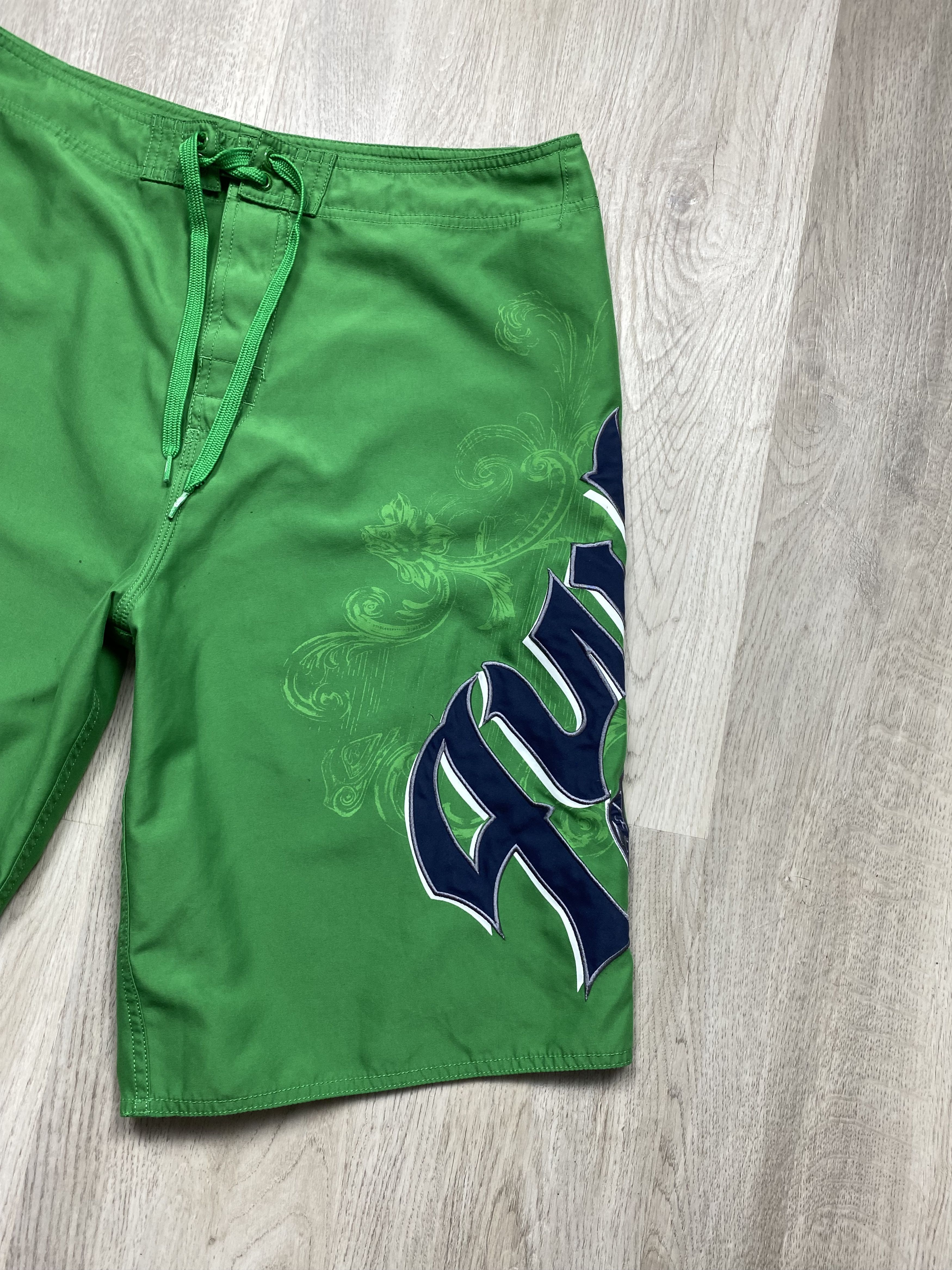 Quiksilver Quicksilver Vintage Mens Nylon Swimming Shorts Surf style Size US 34 / EU 50 - 2 Thumbnail