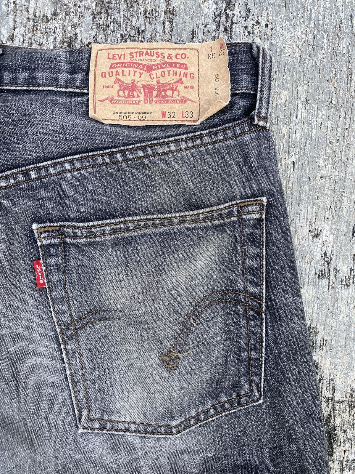 Levi's VINTAGE LEVIS 505 RAVE BALENCIAGA GORPCORE COWBOY PUNK ROCK Size US 32 / EU 48 - 5 Thumbnail