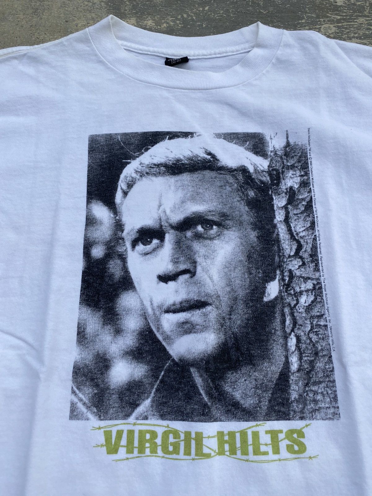 Vintage VINTAGE 2000 REAL MCQUEEN VIRGIL HILTS PHOTOPRINT ARTWORK Size US M / EU 48-50 / 2 - 2 Thumbnail