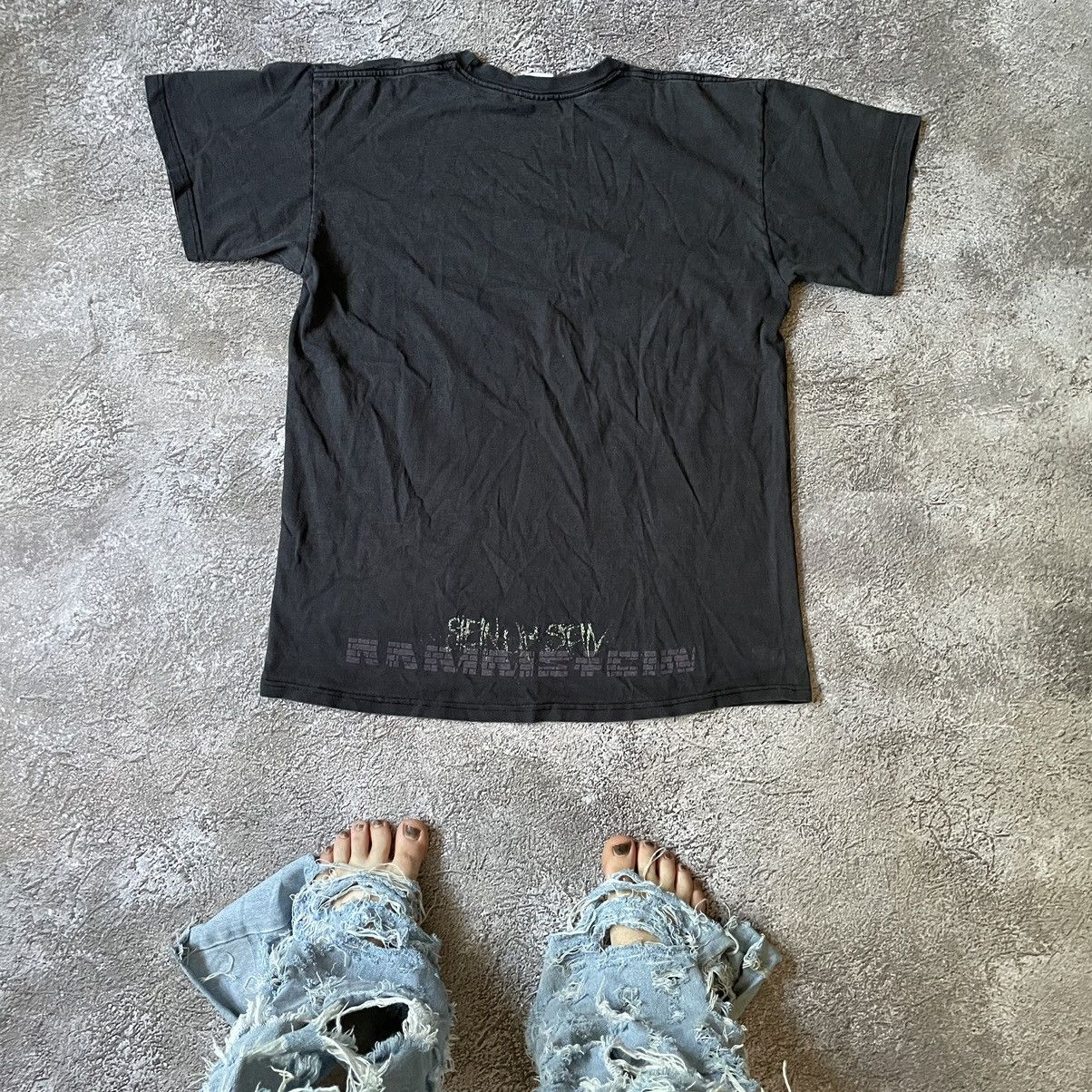 Vintage Vintage Y2K Faded Black Graphic Tee Horror Punk Skate Boxy M Size US M / EU 48-50 / 2 - 7 Thumbnail