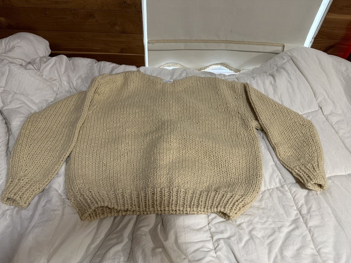 Visvim Visvim Amplus boatneck Hand-Knit Sweater | Grailed