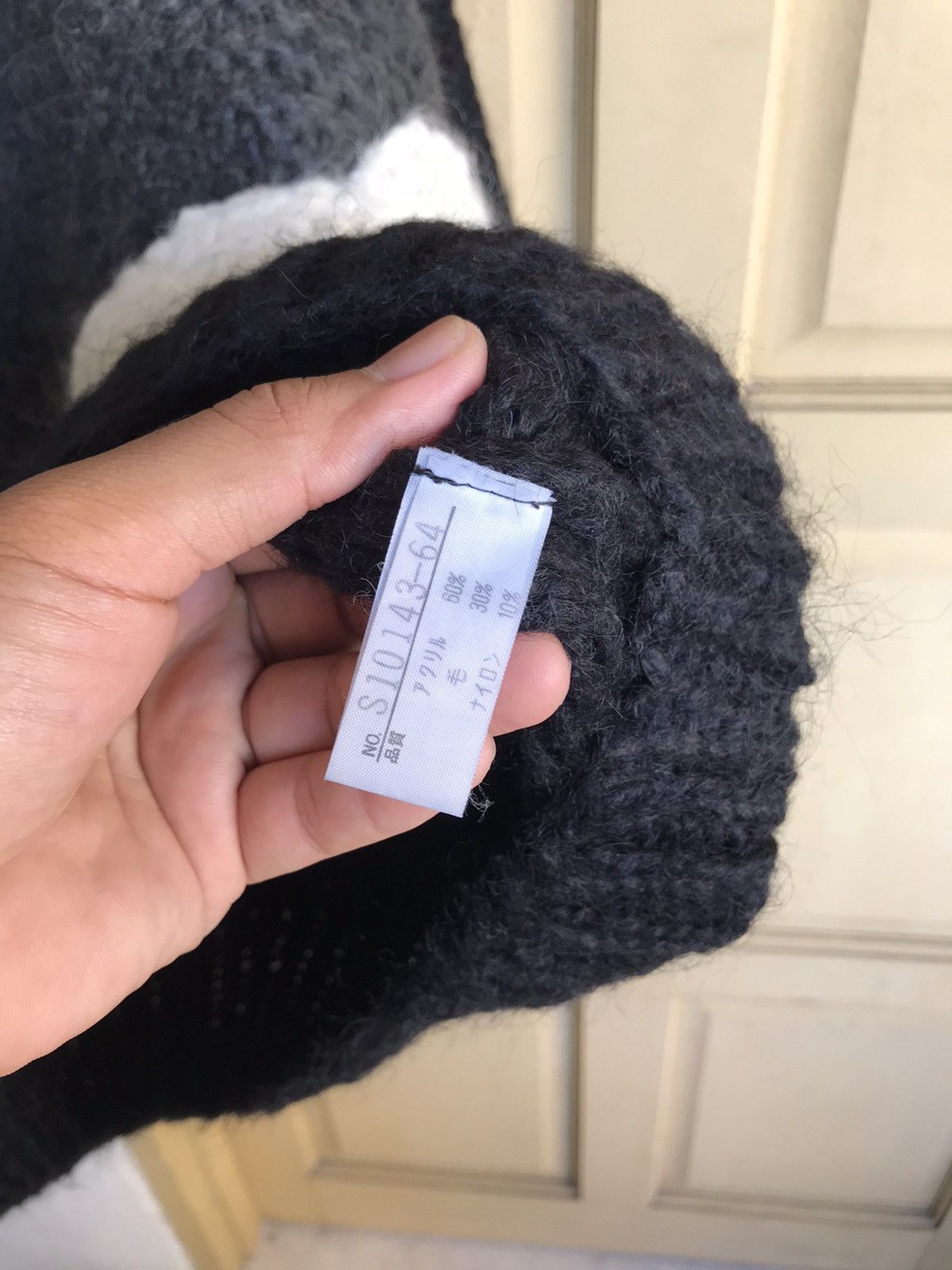 Japanese Brand Vintage Elvencedor Printed Wool Knit Sweater Size US L / EU 52-54 / 3 - 10 Thumbnail