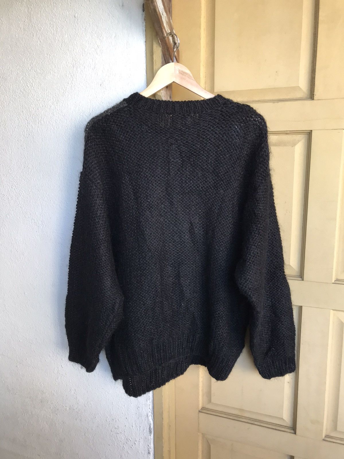 Japanese Brand Vintage Elvencedor Printed Wool Knit Sweater Size US L / EU 52-54 / 3 - 18 Thumbnail