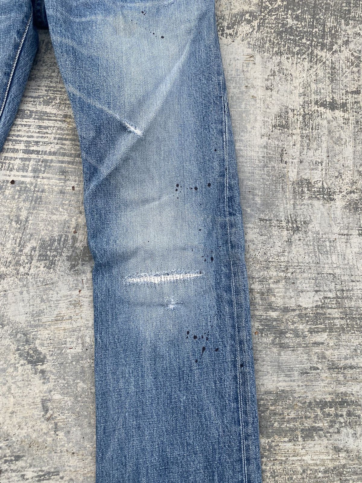 Attachment ATTACHMENT JAPAN DISTRESSED PAINT PUNK TORNADO GORPCORE RAVE Size US 29 - 6 Thumbnail