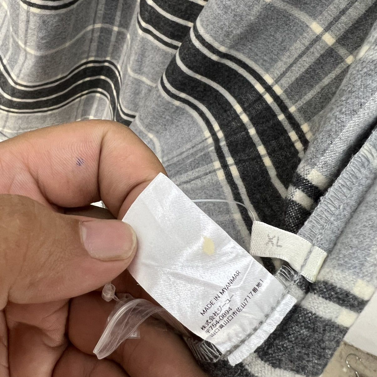 Flannel × Japanese Brand VINTAGE GU JAPAN FLANNEL JACKET TARTAN DESIGN GENTLY USED Size US XL / EU 56 / 4 - 13 Thumbnail