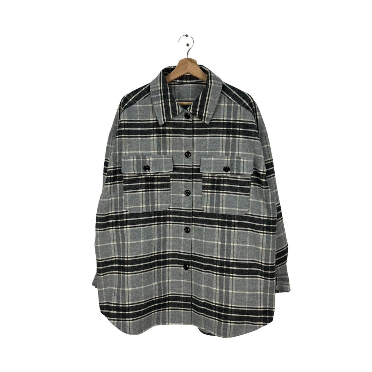 Flannel × Japanese Brand VINTAGE GU JAPAN FLANNEL JACKET TARTAN DESIGN GENTLY USED Size US XL / EU 56 / 4 - 1 Thumbnail