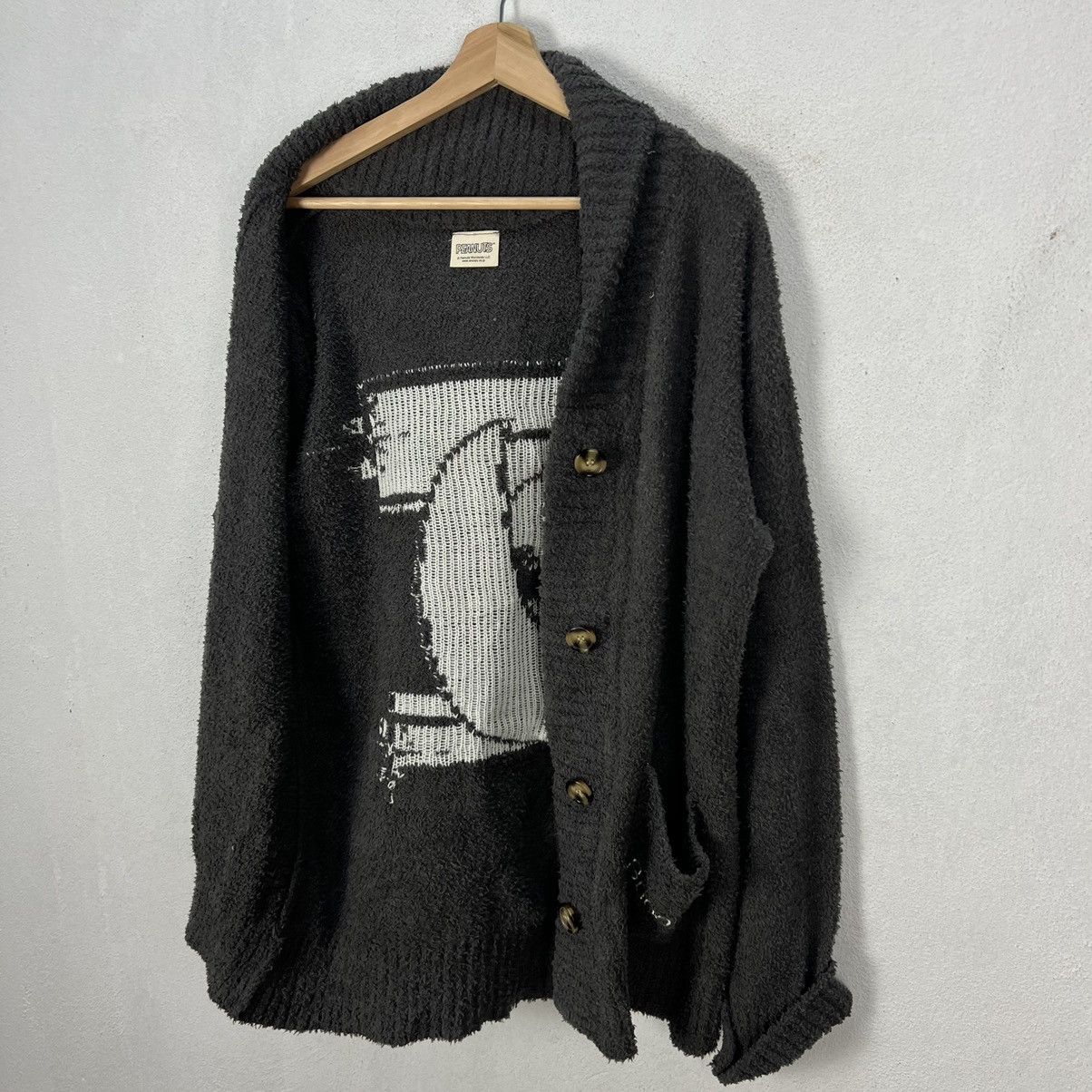 Cartoon Network × Japanese Brand VINTAGE SNOOPY BIG LOGO FLEECE JACKET Size US XL / EU 56 / 4 - 4 Thumbnail