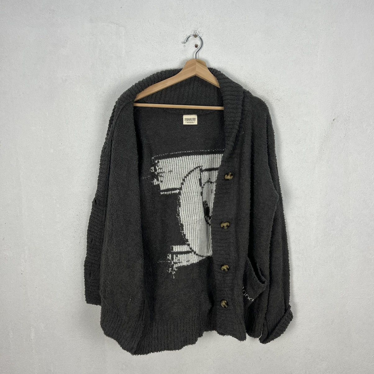 Cartoon Network × Japanese Brand VINTAGE SNOOPY BIG LOGO FLEECE JACKET Size US XL / EU 56 / 4 - 3 Thumbnail