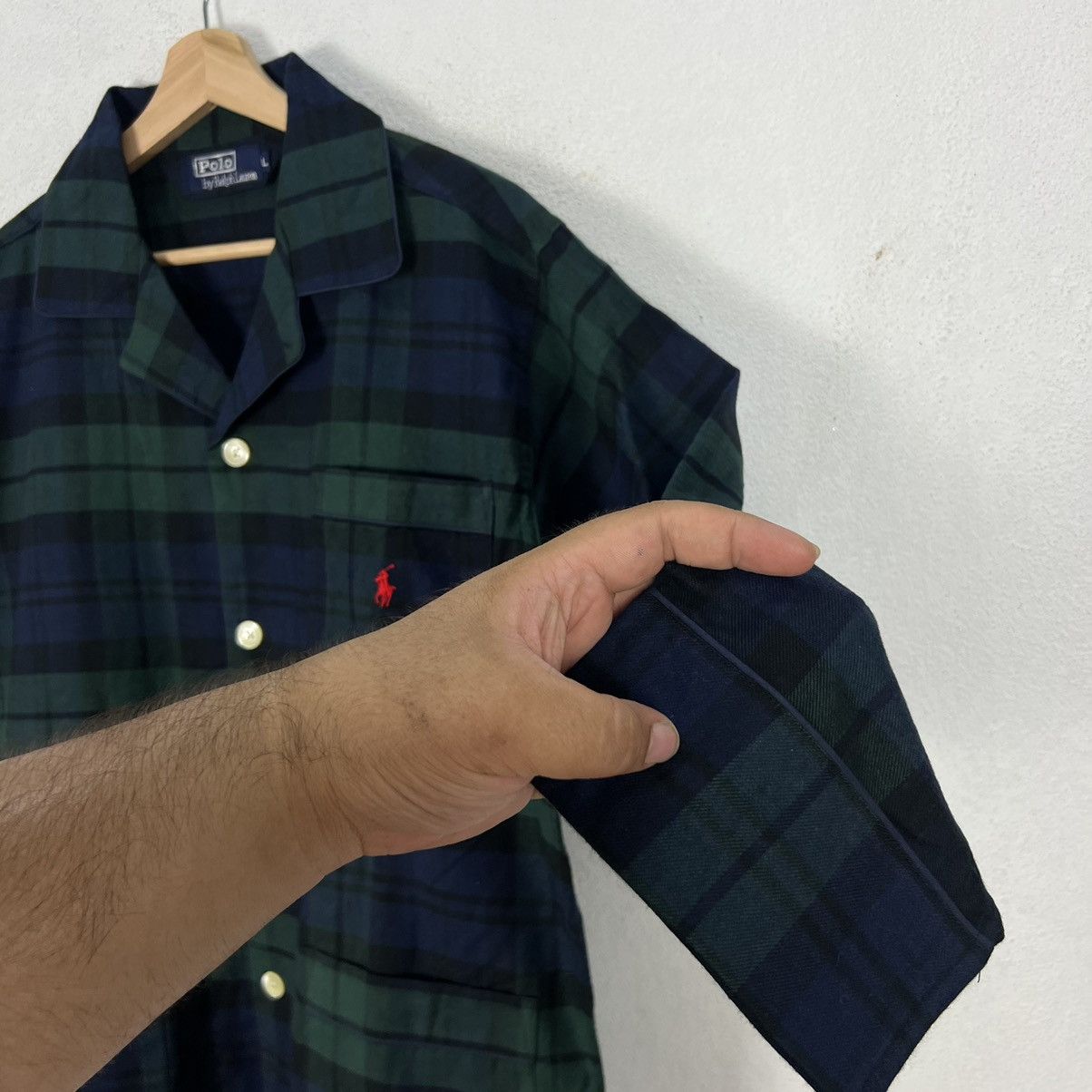 Polo Ralph Lauren TARTAN DESIGN RARE STYLE POLO RALPH LAUREN Size US L / EU 52-54 / 3 - 9 Thumbnail