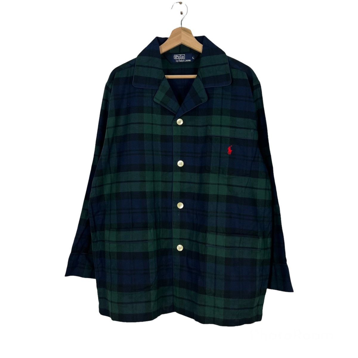 TARTAN DESIGN RARE STYLE POLO RALPH LAUREN